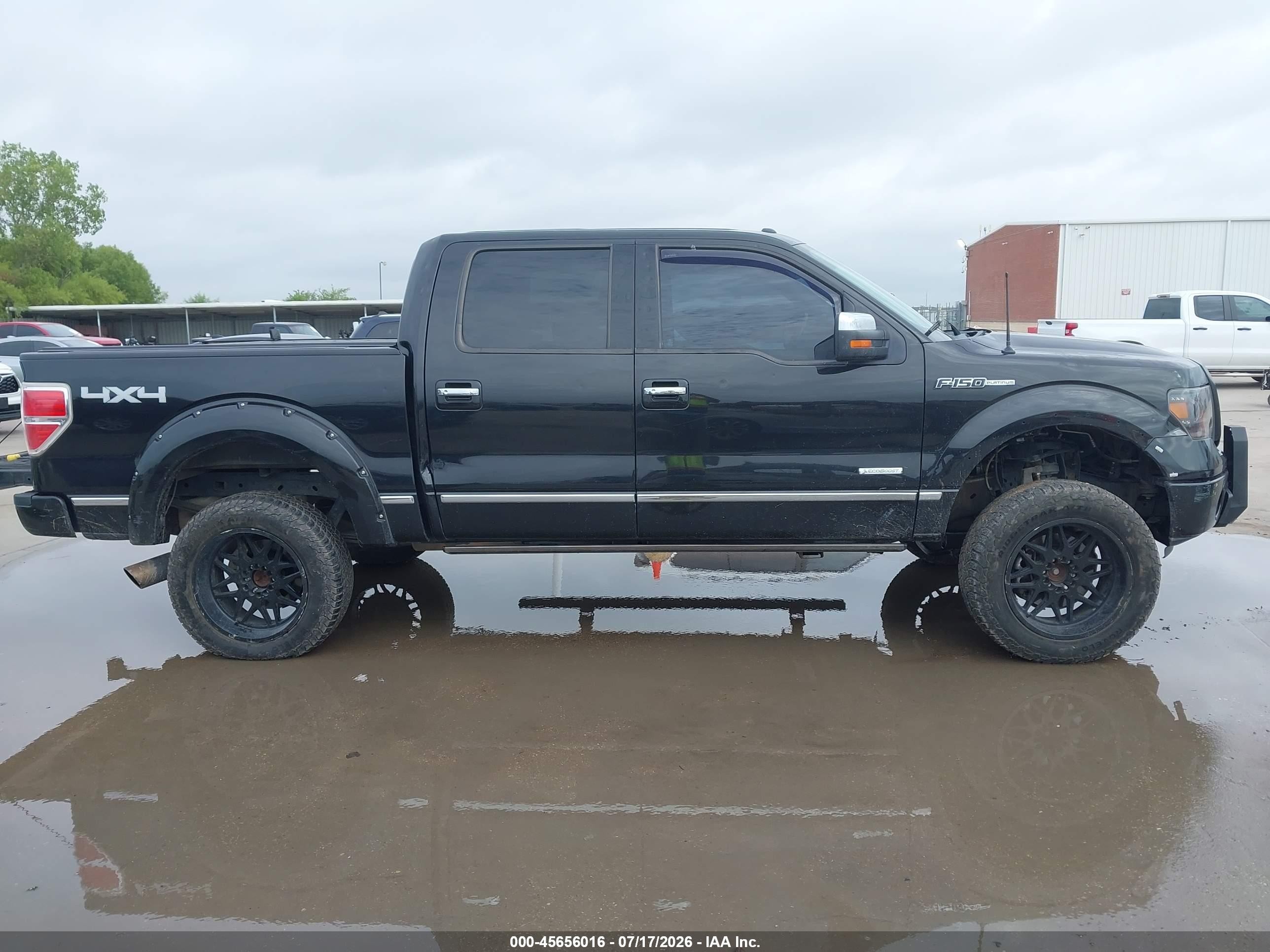 2013 Ford F-150 Platinum Черный vin: 1FTFW1ET0DFC71404