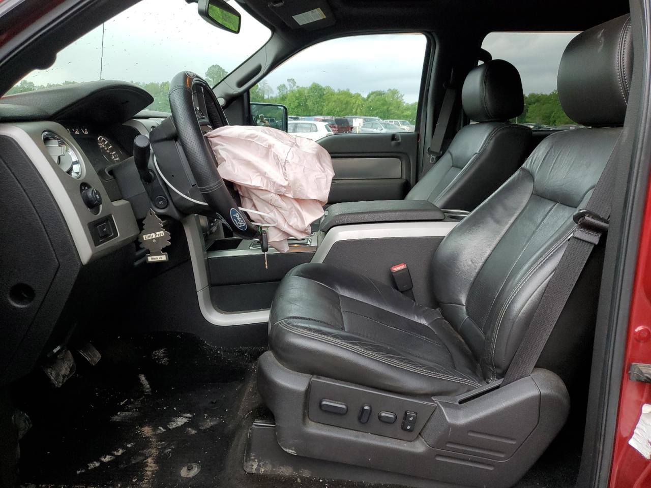 2013 Ford F150 Supercrew Red vin: 1FTFW1ET0DFC82788