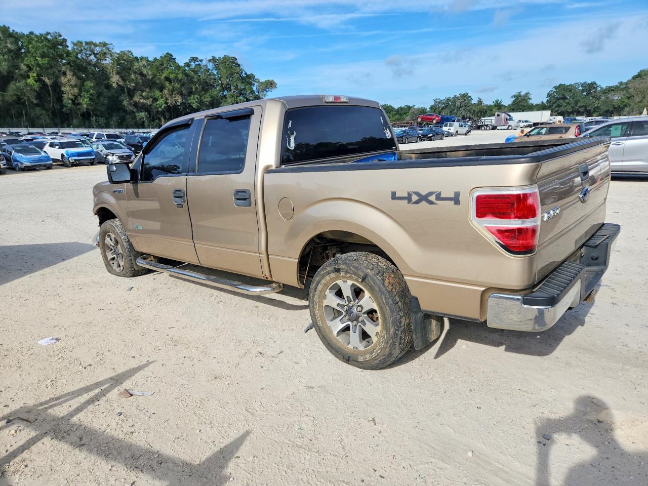 2013 Ford F150 Supercrew Tan vin: 1FTFW1ET0DFC83472
