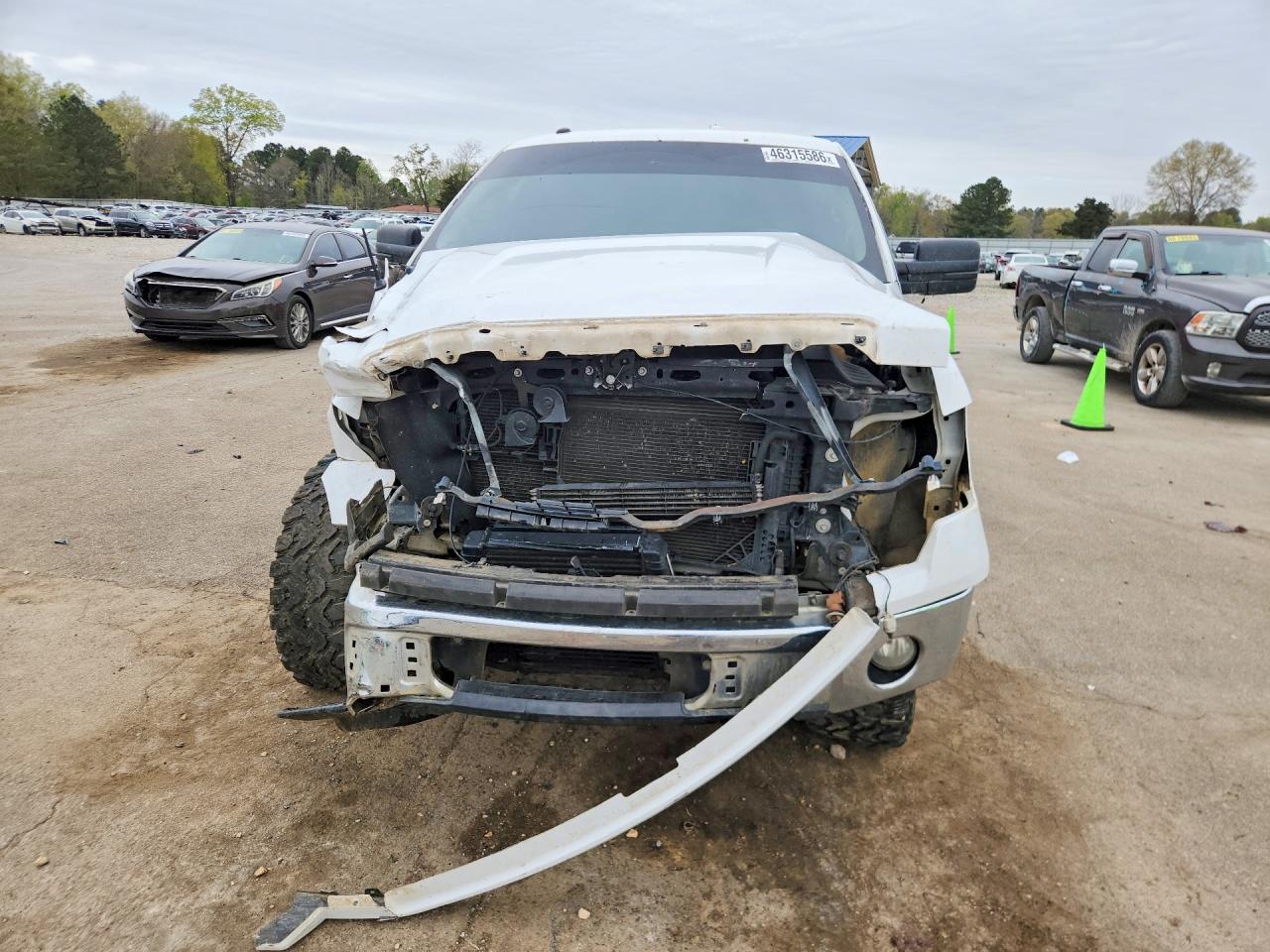 2013 Ford F150 Supercrew White vin: 1FTFW1ET0DFD10749