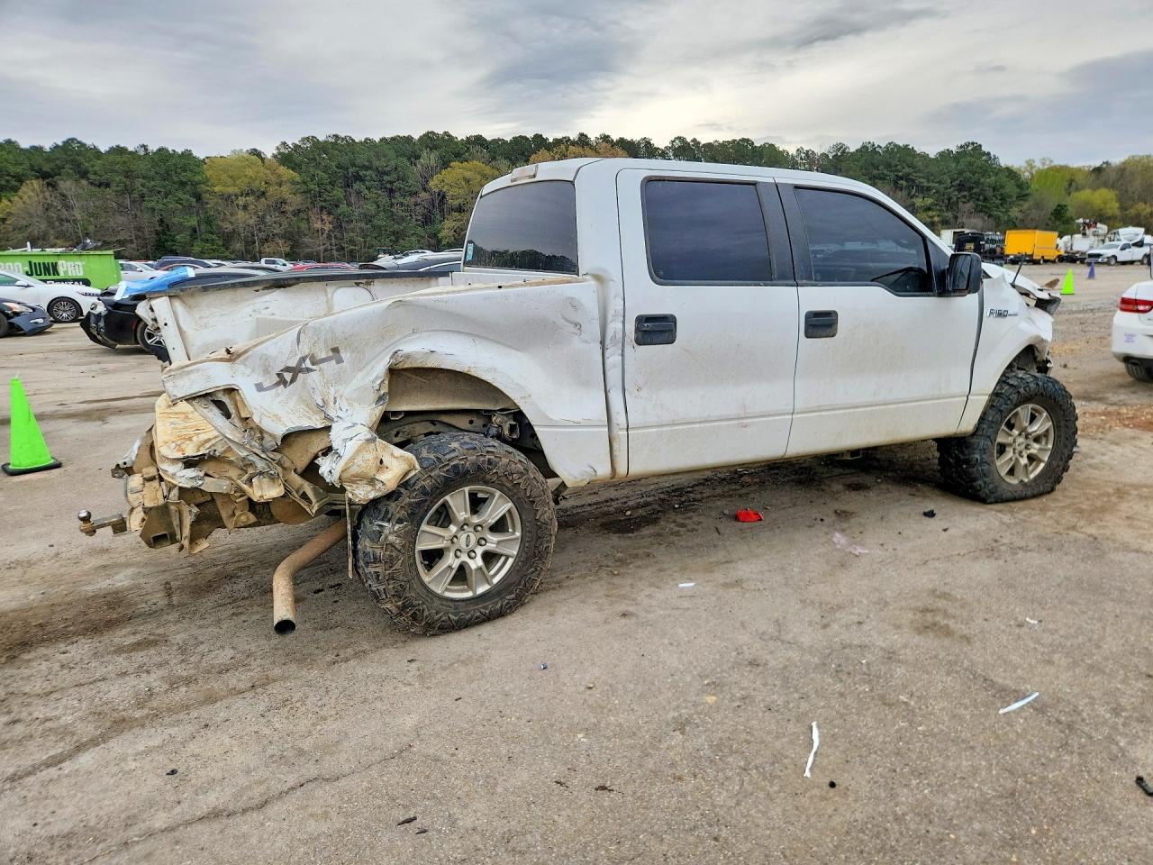 2013 Ford F150 Supercrew White vin: 1FTFW1ET0DFD10749