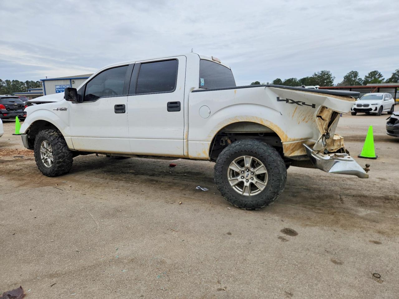 2013 Ford F150 Supercrew White vin: 1FTFW1ET0DFD10749
