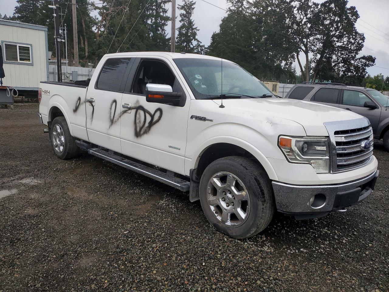 2013 Ford F150 Supercrew Белый vin: 1FTFW1ET0DFD18544
