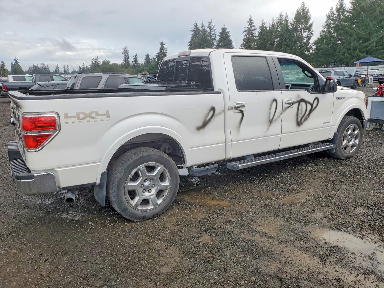 2013 Ford F150 Supercrew Белый vin: 1FTFW1ET0DFD18544