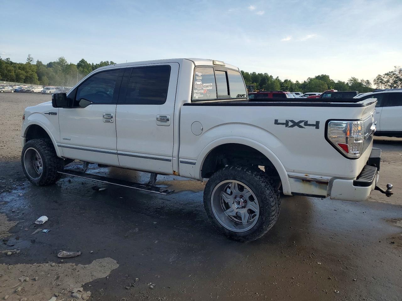 2013 Ford F150 Supercrew White vin: 1FTFW1ET0DFD28409