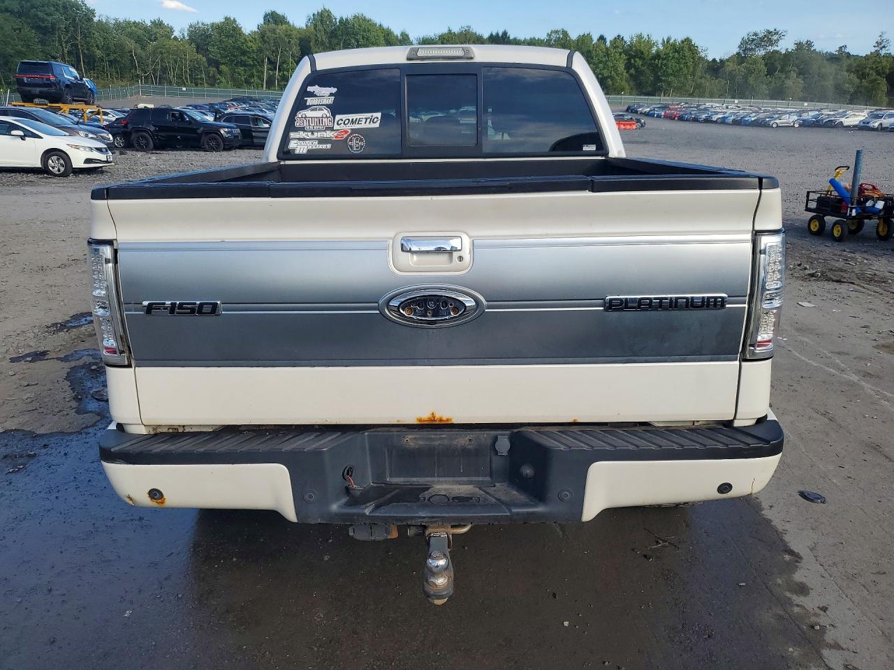 2013 Ford F150 Supercrew White vin: 1FTFW1ET0DFD28409