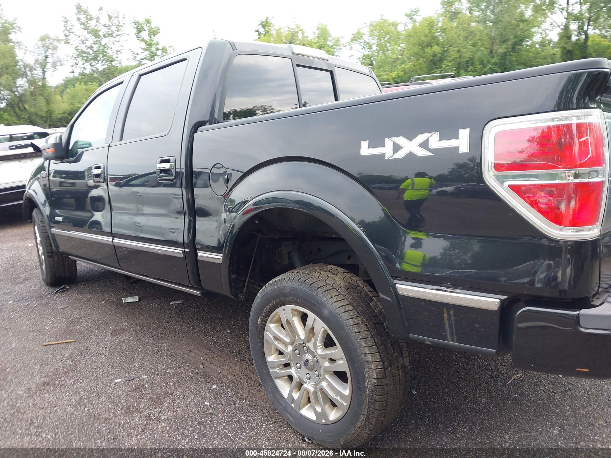 2013 Ford F-150 Platinum Black vin: 1FTFW1ET0DFD32797