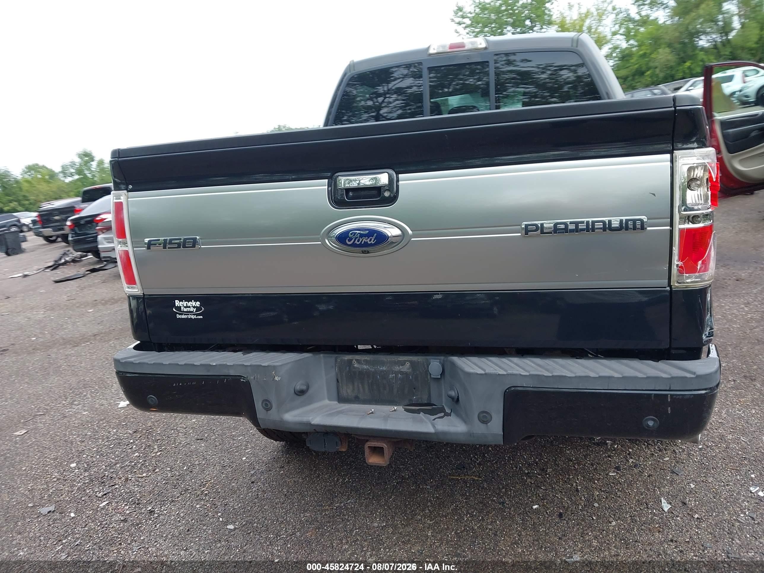 2013 Ford F-150 Platinum Black vin: 1FTFW1ET0DFD32797