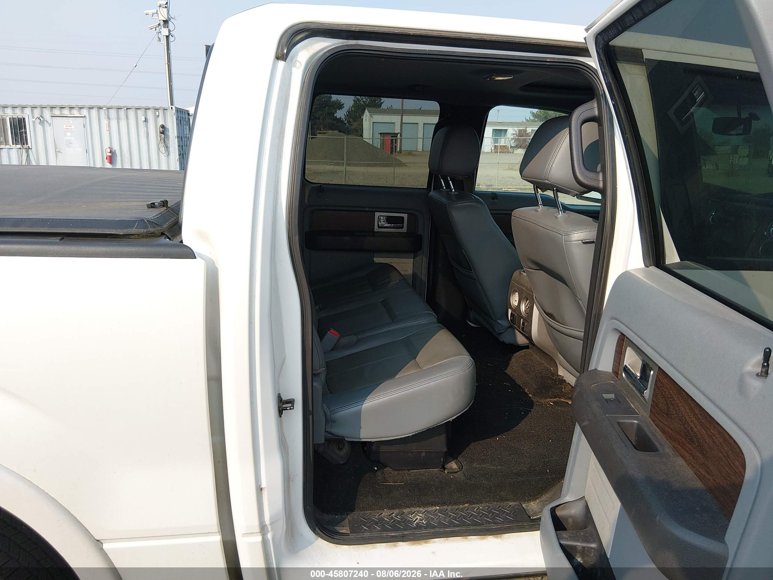 2013 Ford F-150 Lariat Белый vin: 1FTFW1ET0DFD49180