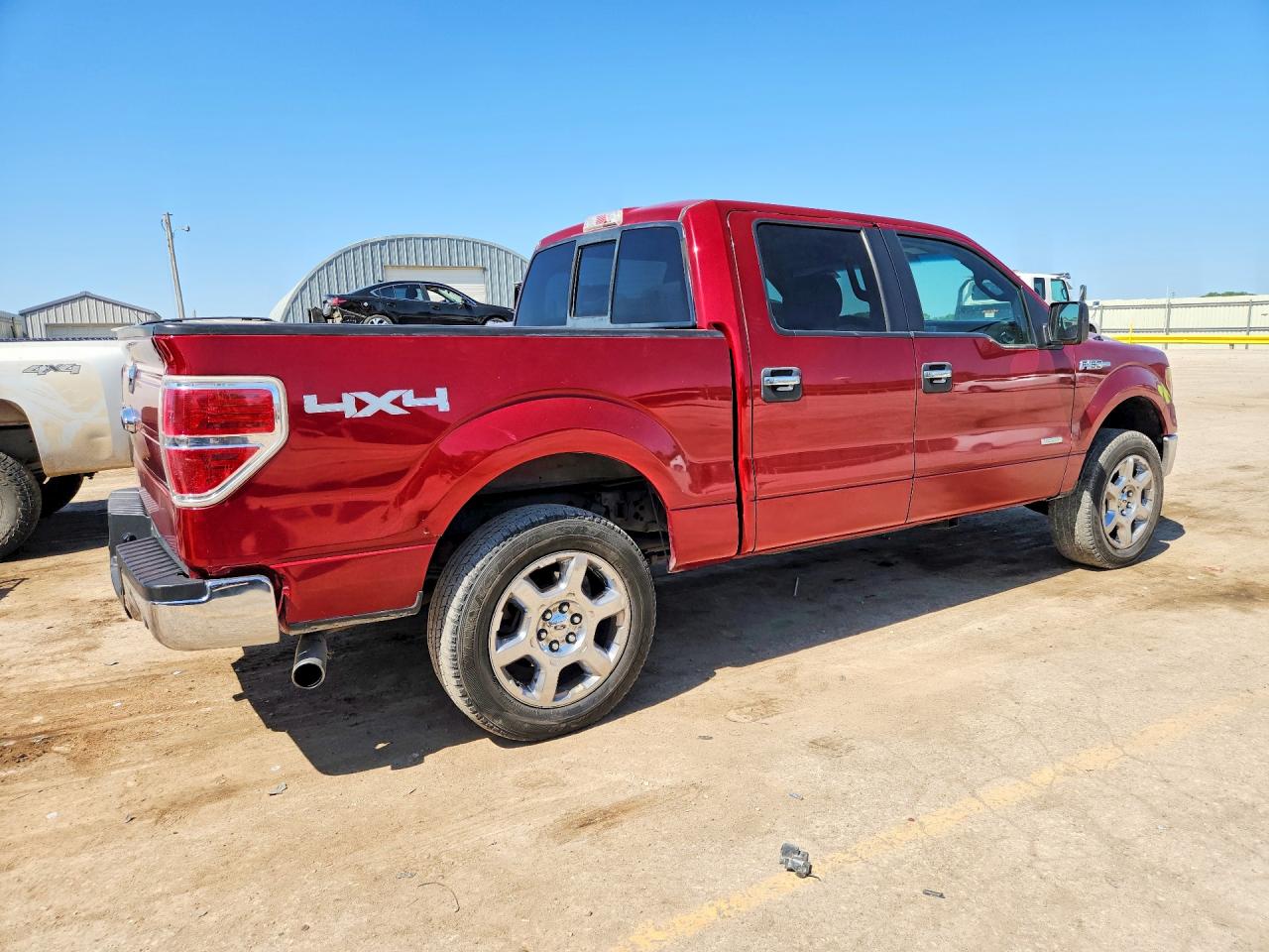 2013 Ford F150 Supercrew Бордовый vin: 1FTFW1ET0DKD60171