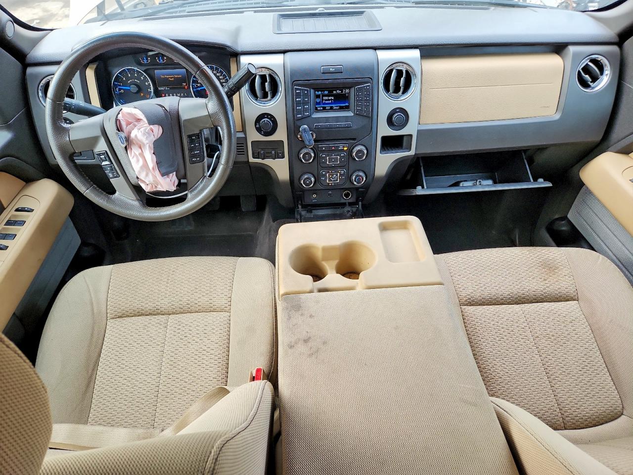 2013 Ford F150 Supercrew Tan vin: 1FTFW1ET0DKD93543