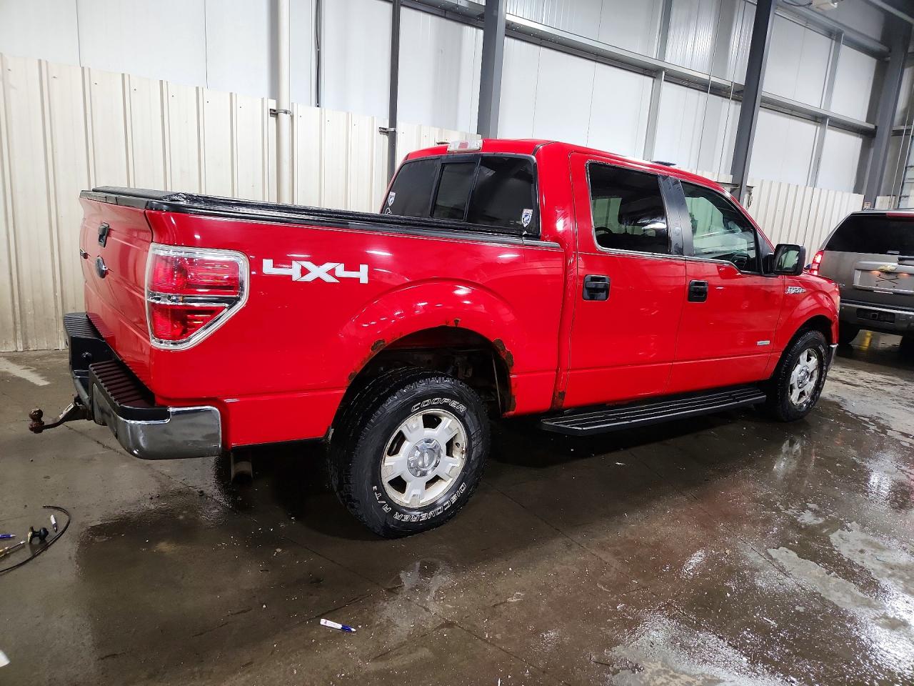 2013 Ford F150 Supercrew Red vin: 1FTFW1ET0DKE06288