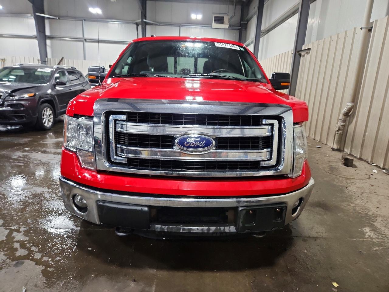 2013 Ford F150 Supercrew Red vin: 1FTFW1ET0DKE06288