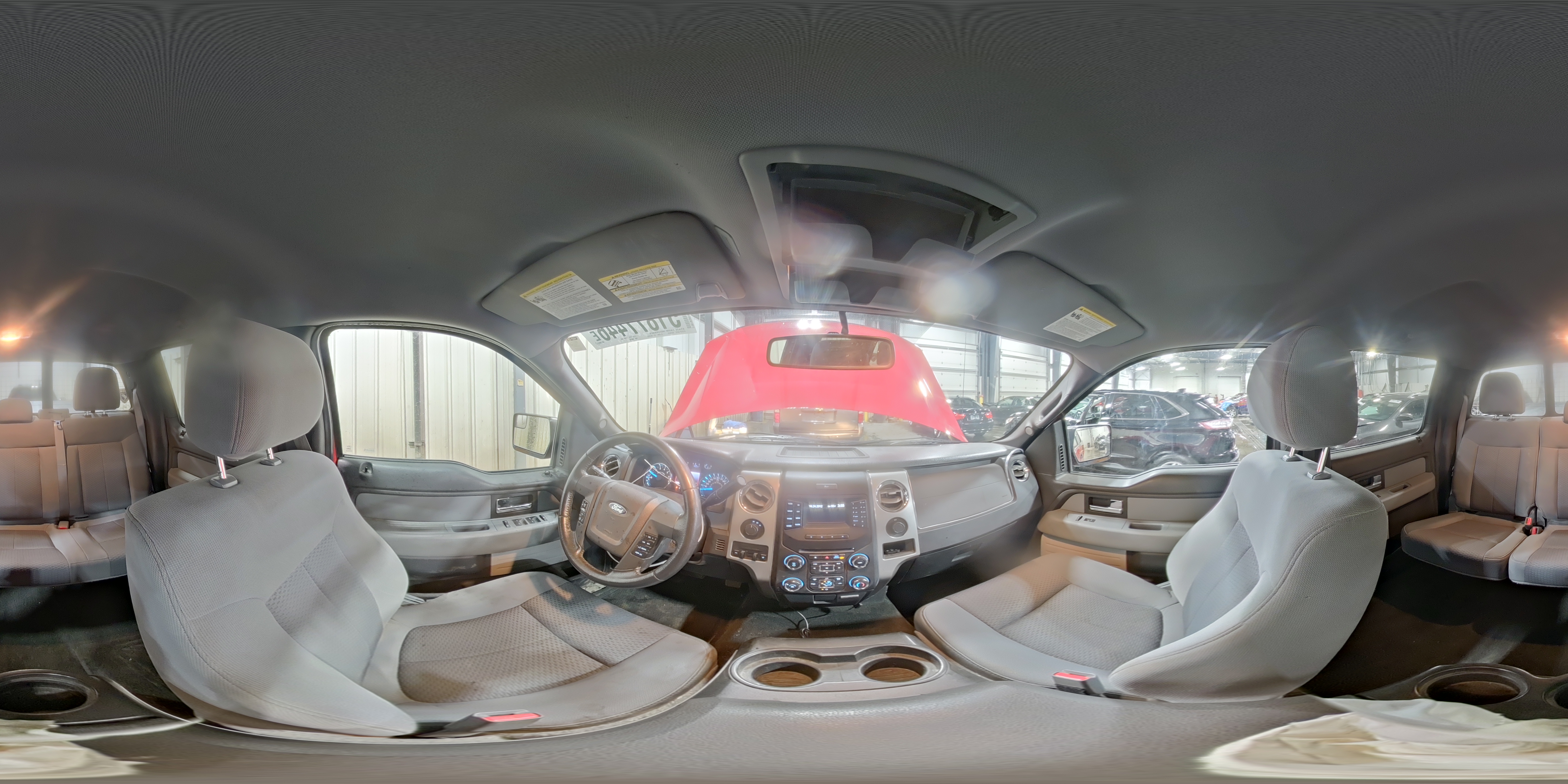 2013 Ford F150 Supercrew Red vin: 1FTFW1ET0DKE06288