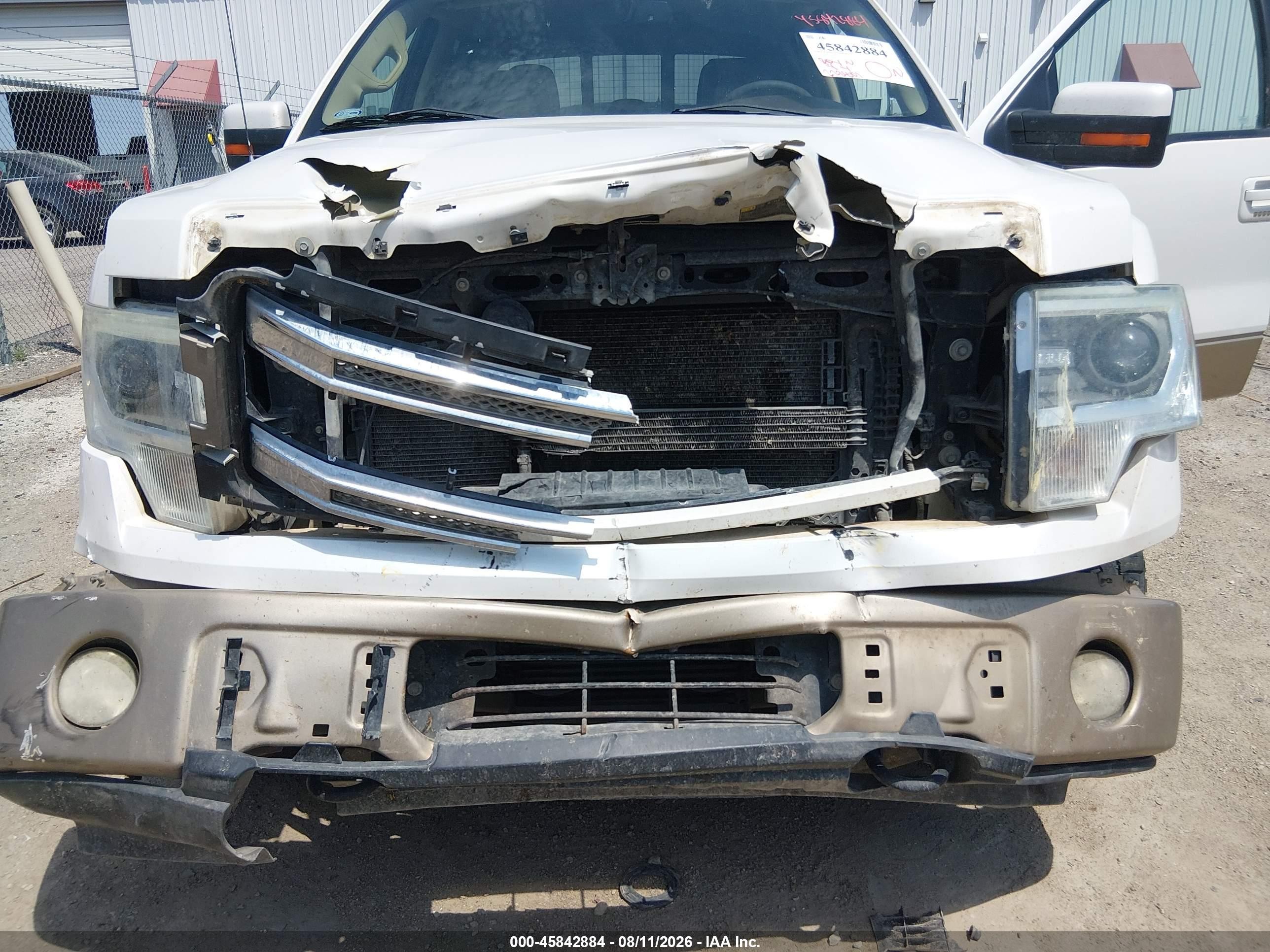 2013 Ford F-150 King Ranch Белый vin: 1FTFW1ET0DKE50789