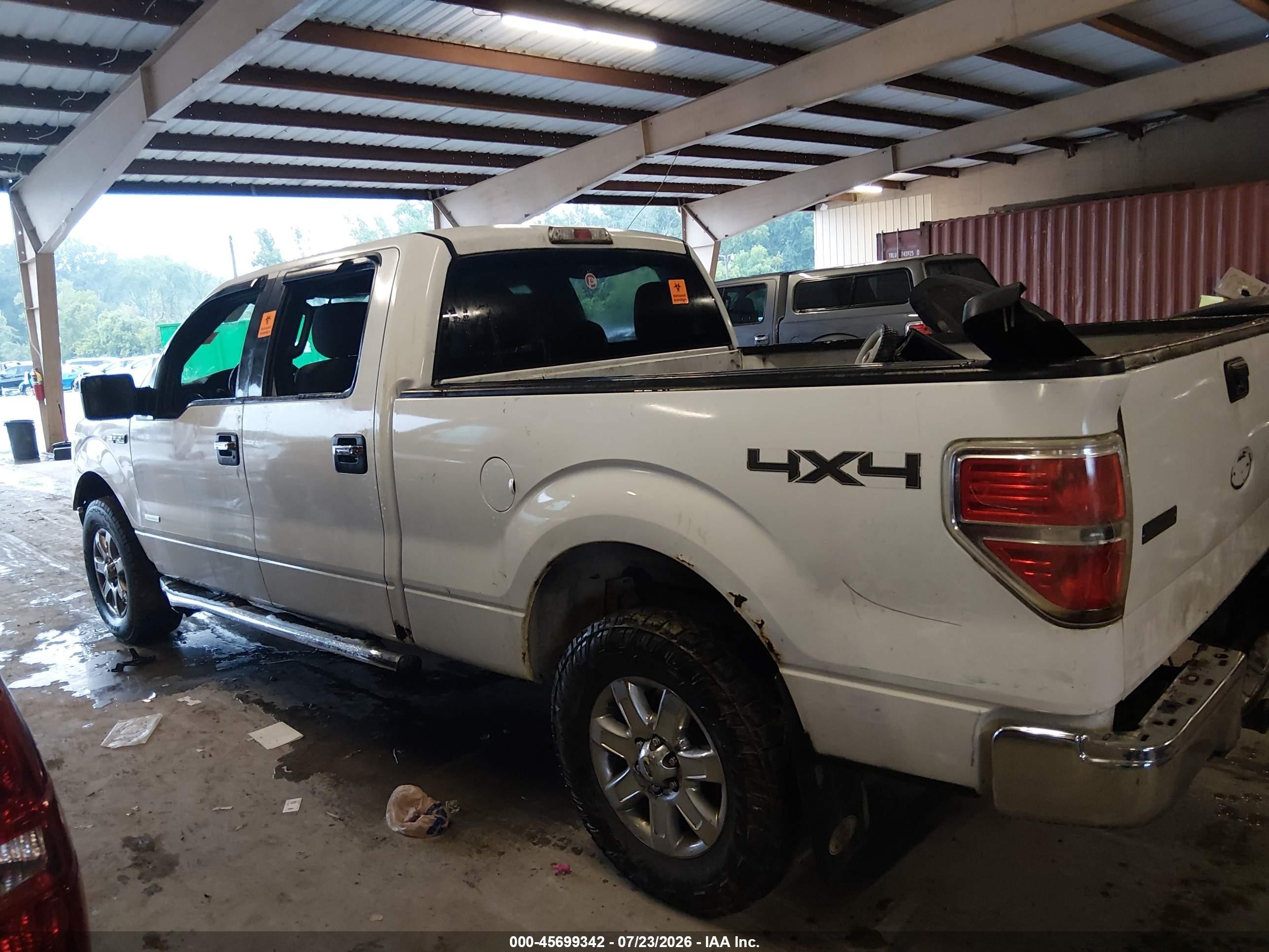 2013 Ford F-150 Xlt Белый vin: 1FTFW1ET0DKE76390