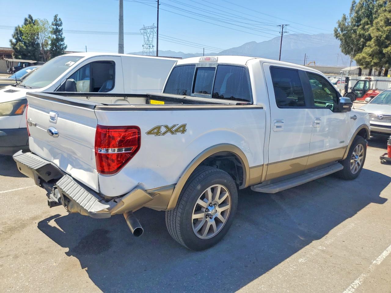 2013 Ford F150 Supercrew White vin: 1FTFW1ET0DKF04706