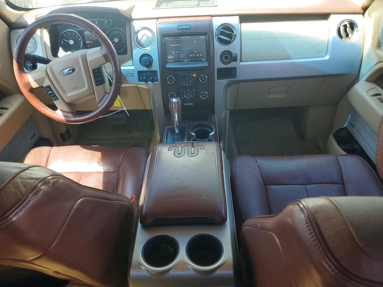 2013 Ford F150 Supercrew White vin: 1FTFW1ET0DKF04706