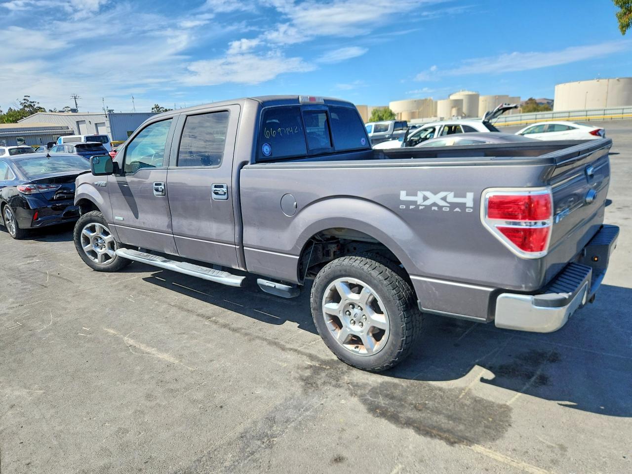 2013 Ford F150 Supercrew Gray vin: 1FTFW1ET0DKF32702
