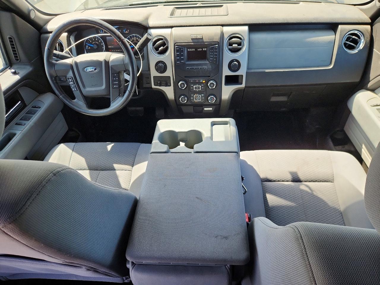 2013 Ford F150 Supercrew Gray vin: 1FTFW1ET0DKF32702
