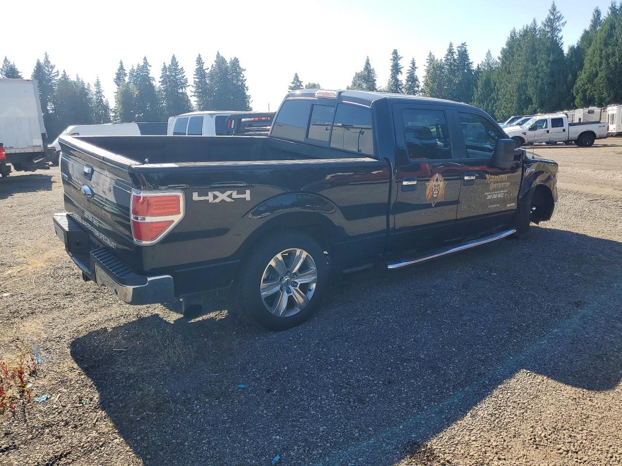 2013 Ford F150 Supercrew Black vin: 1FTFW1ET0DKF48298