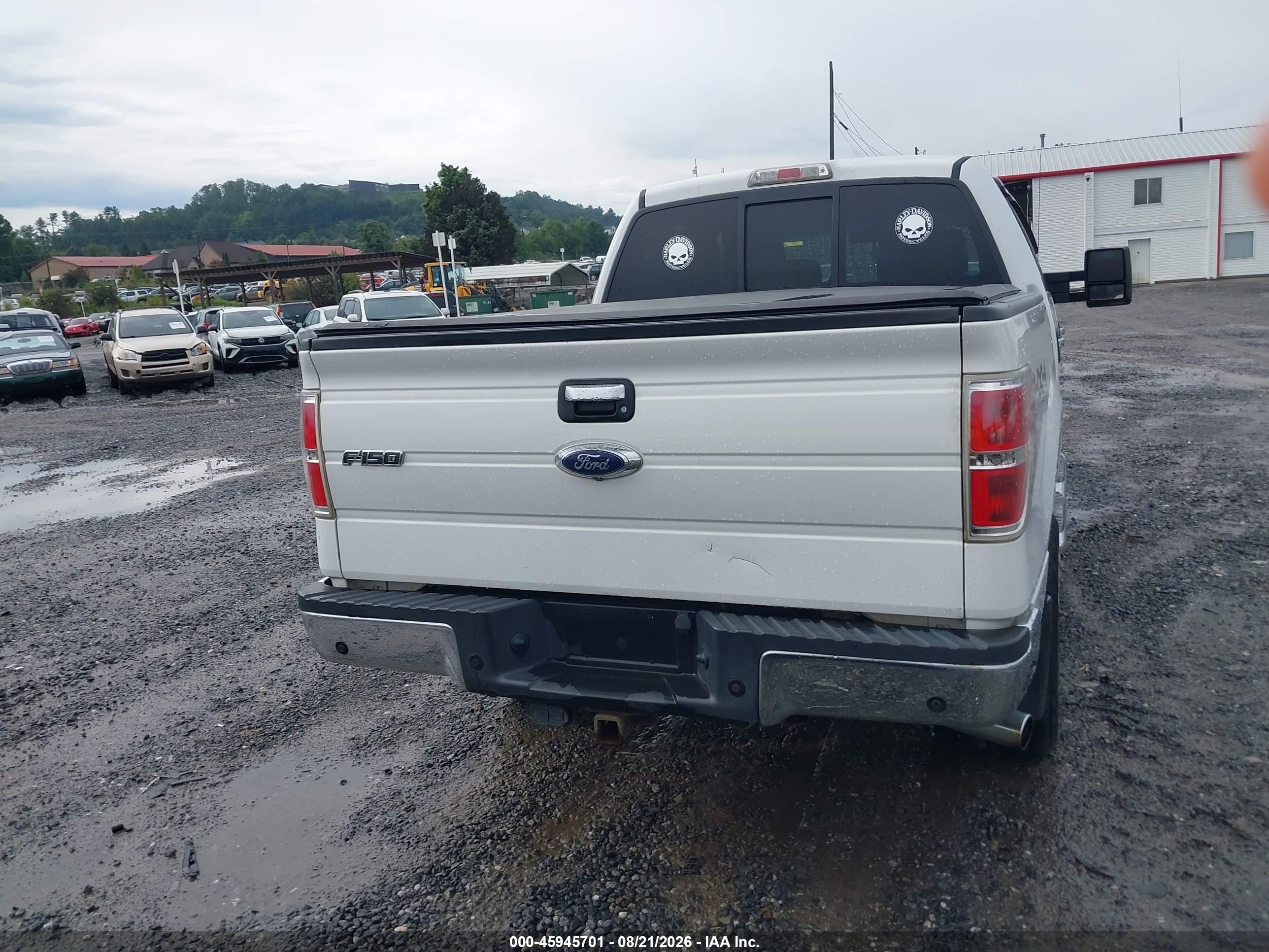 2013 Ford F-150 Xlt White vin: 1FTFW1ET0DKG04515