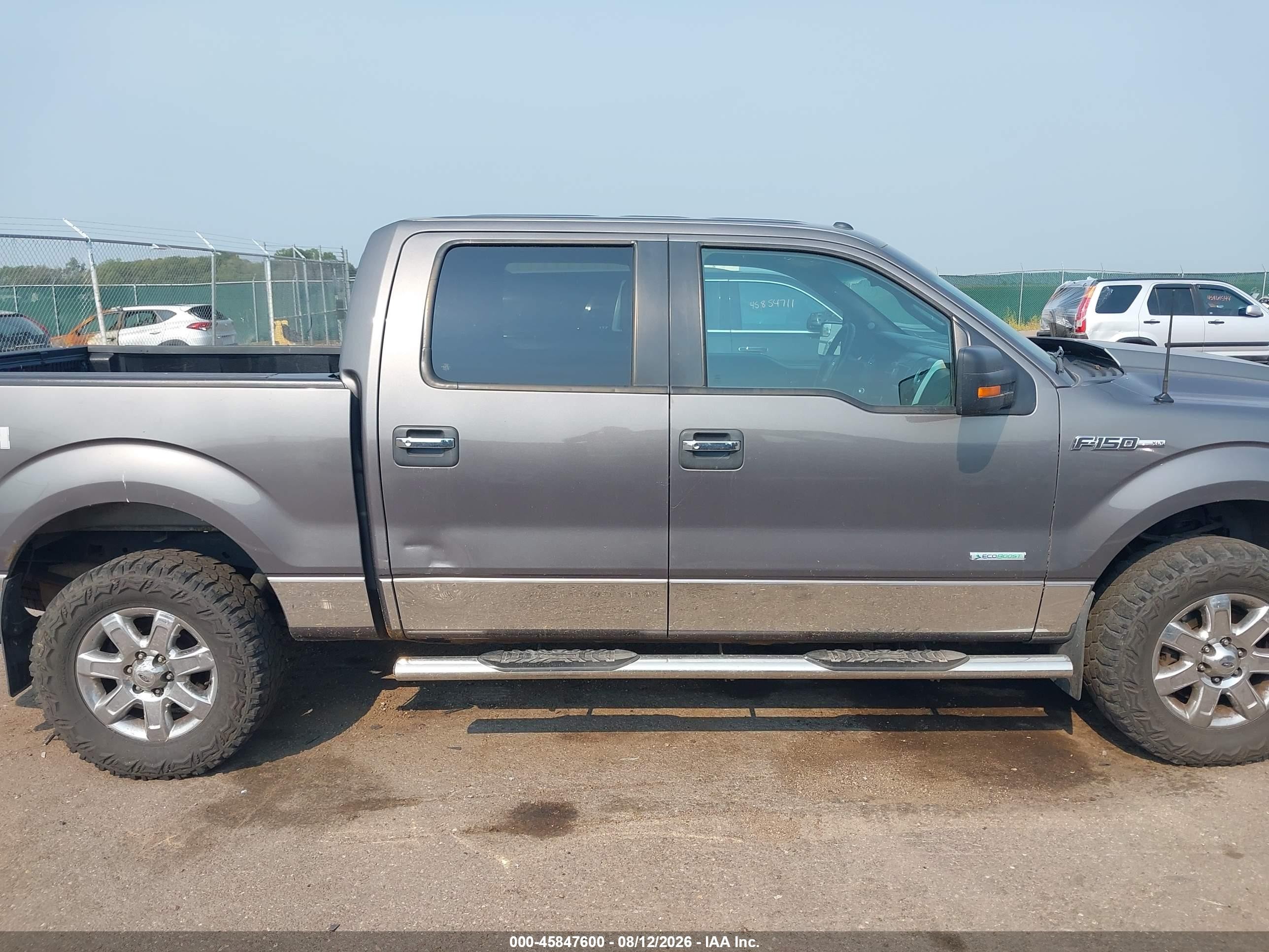 2013 Ford F-150 Xlt Серый vin: 1FTFW1ET0DKG51172