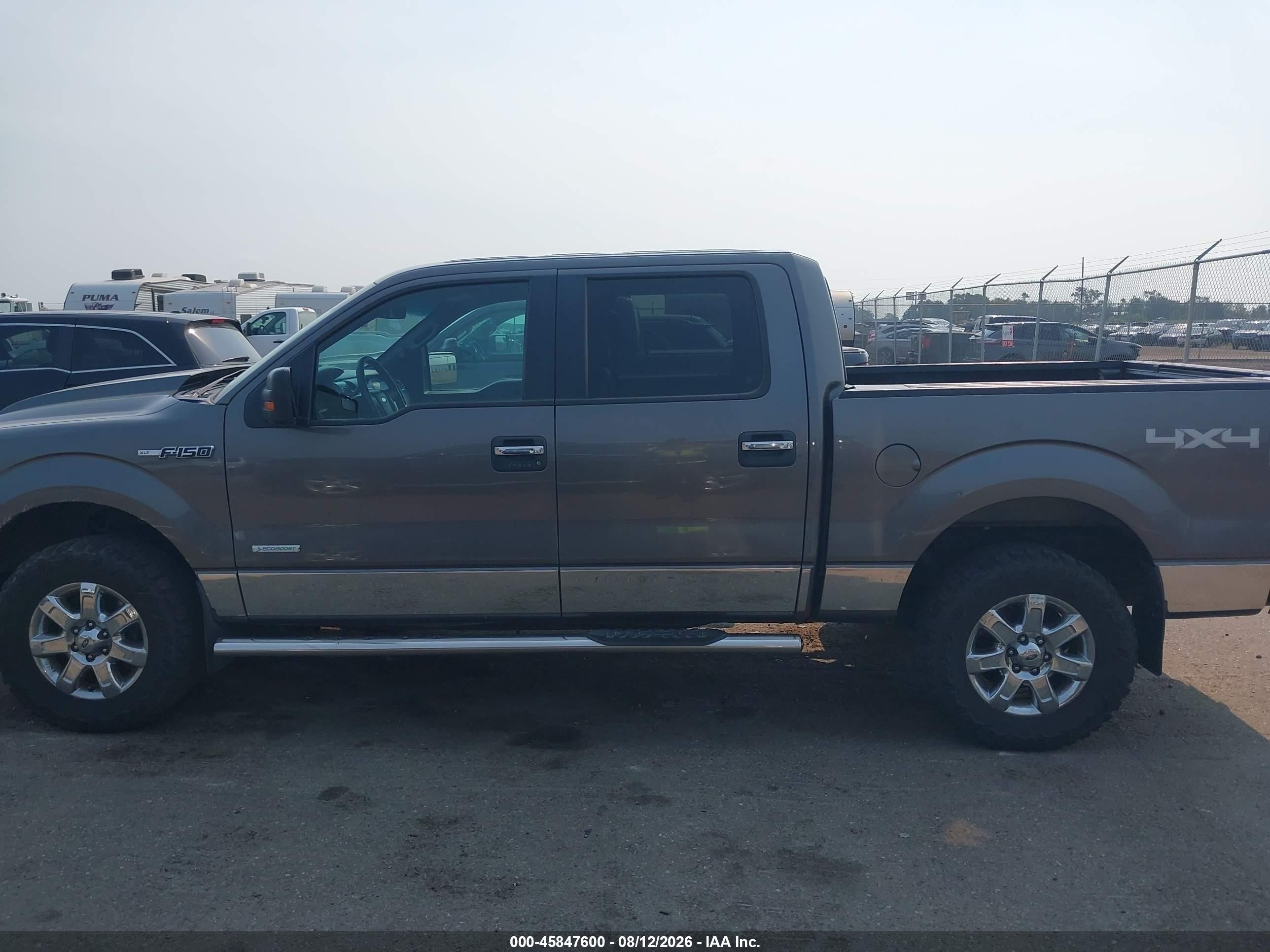 2013 Ford F-150 Xlt Серый vin: 1FTFW1ET0DKG51172