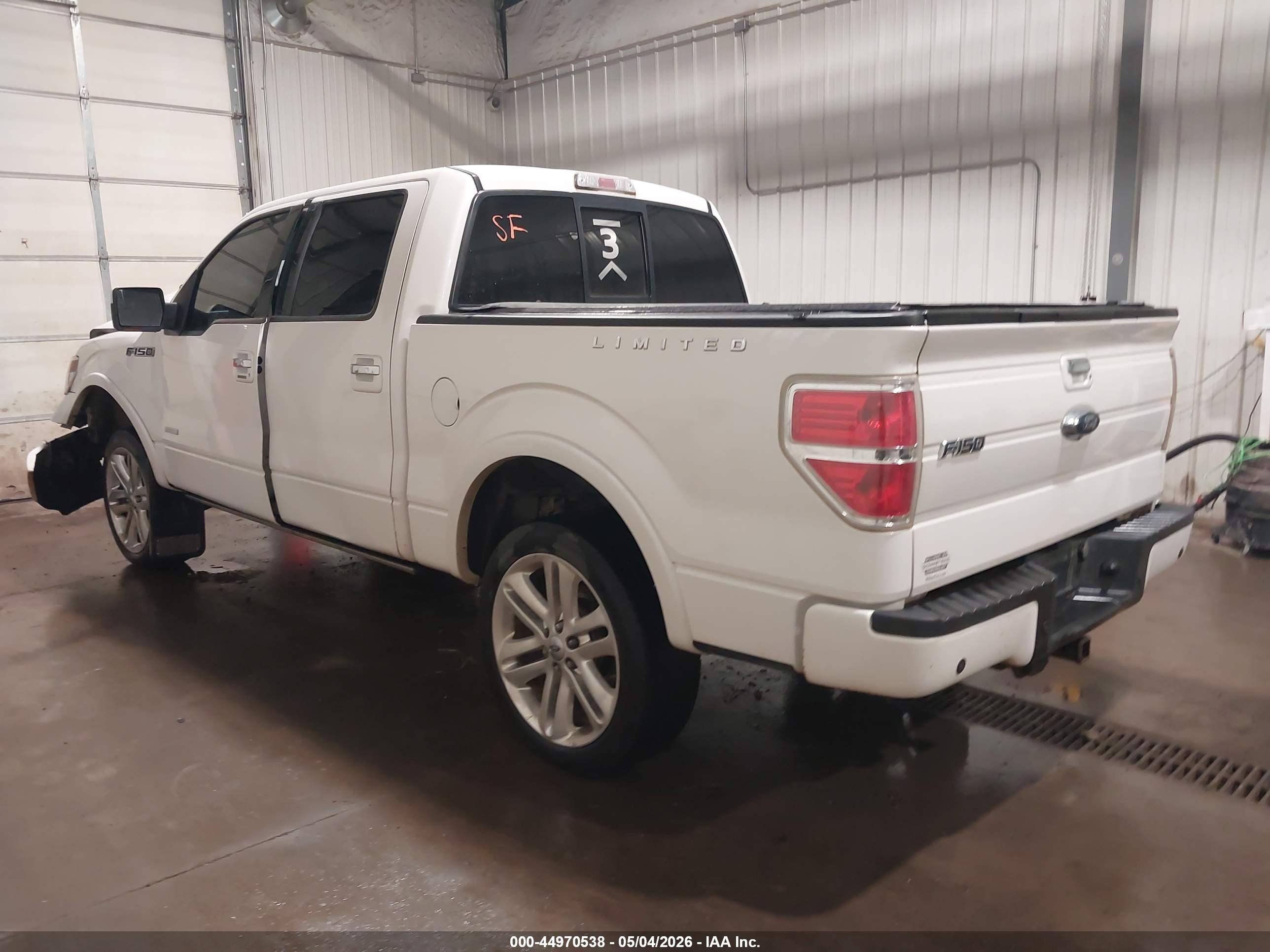 2014 Ford F-150 Limited Белый vin: 1FTFW1ET0EFA00666