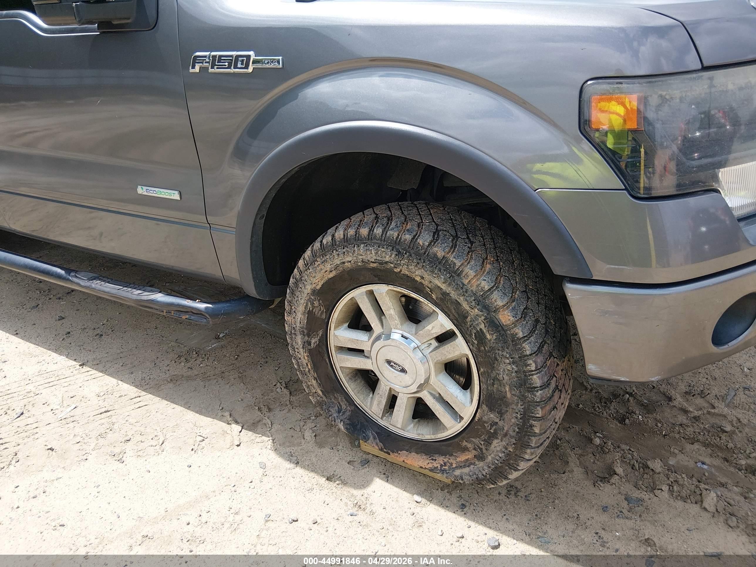 2014 Ford F-150 Fx4 Gray vin: 1FTFW1ET0EFA47406