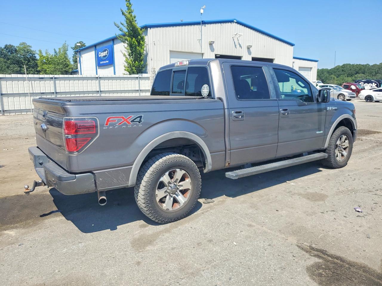 2014 Ford F150 Supercrew Gray vin: 1FTFW1ET0EFA83810