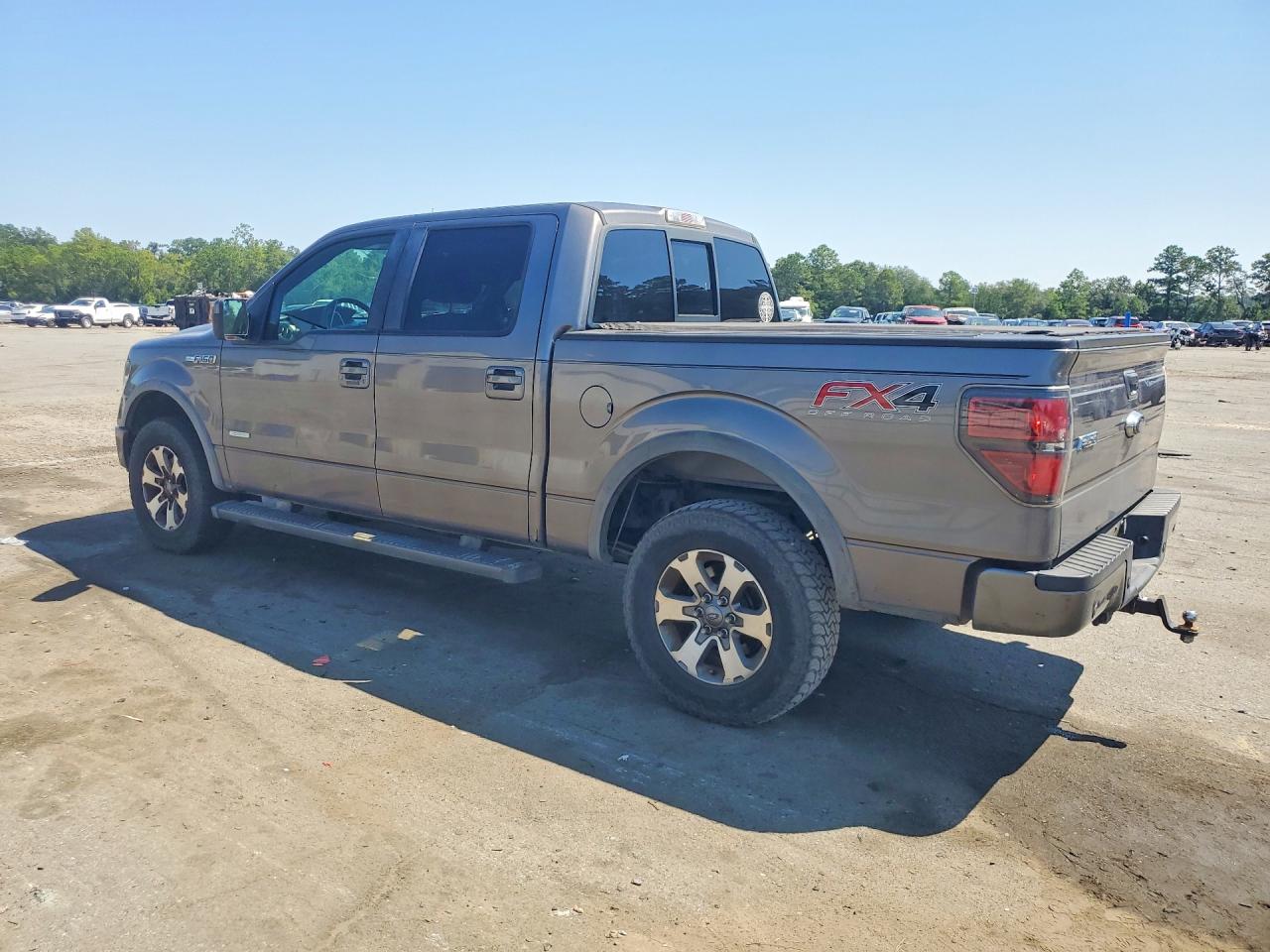 2014 Ford F150 Supercrew Gray vin: 1FTFW1ET0EFA83810