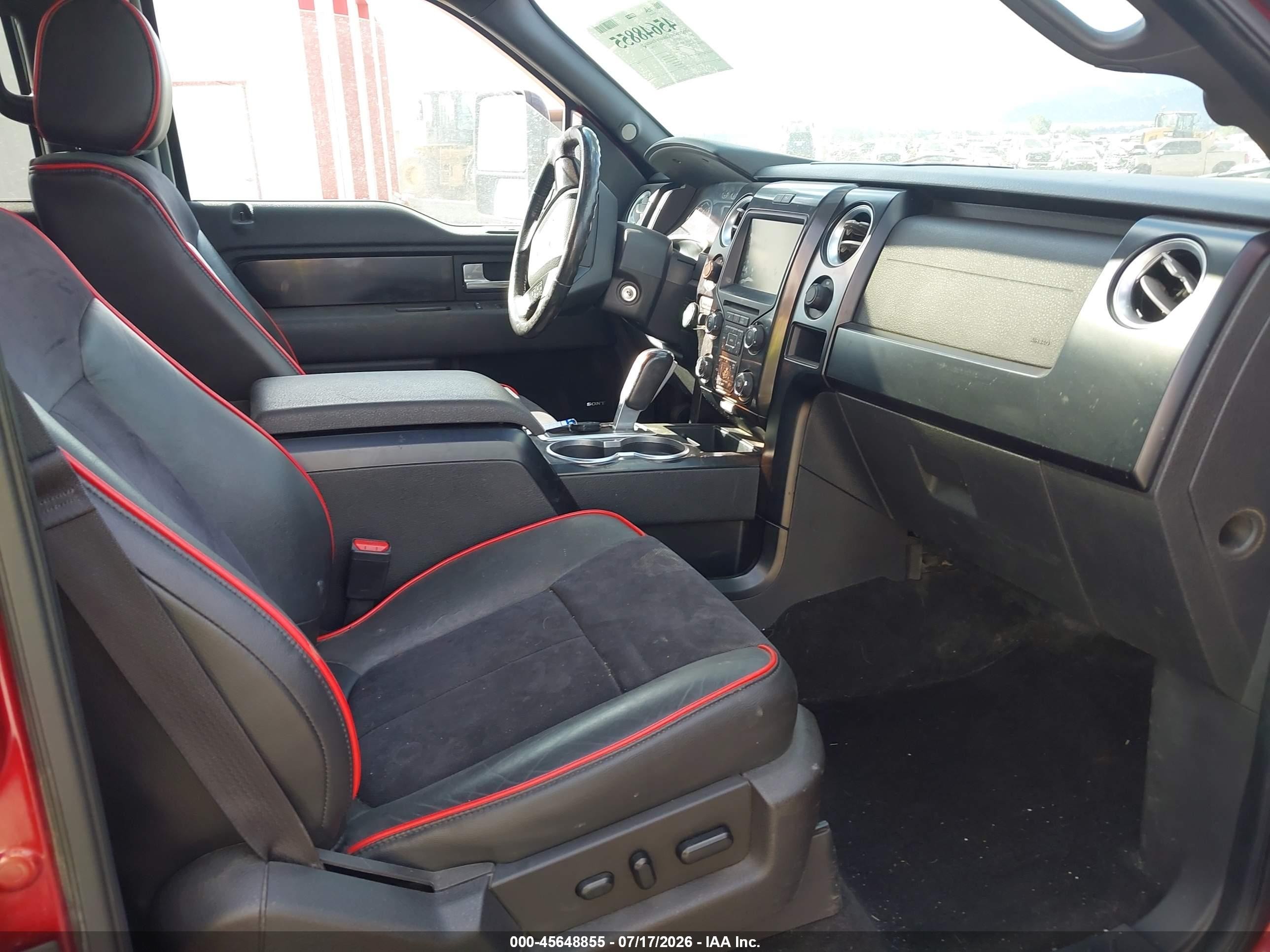 2014 Ford F-150 Fx4 Red vin: 1FTFW1ET0EFB35985