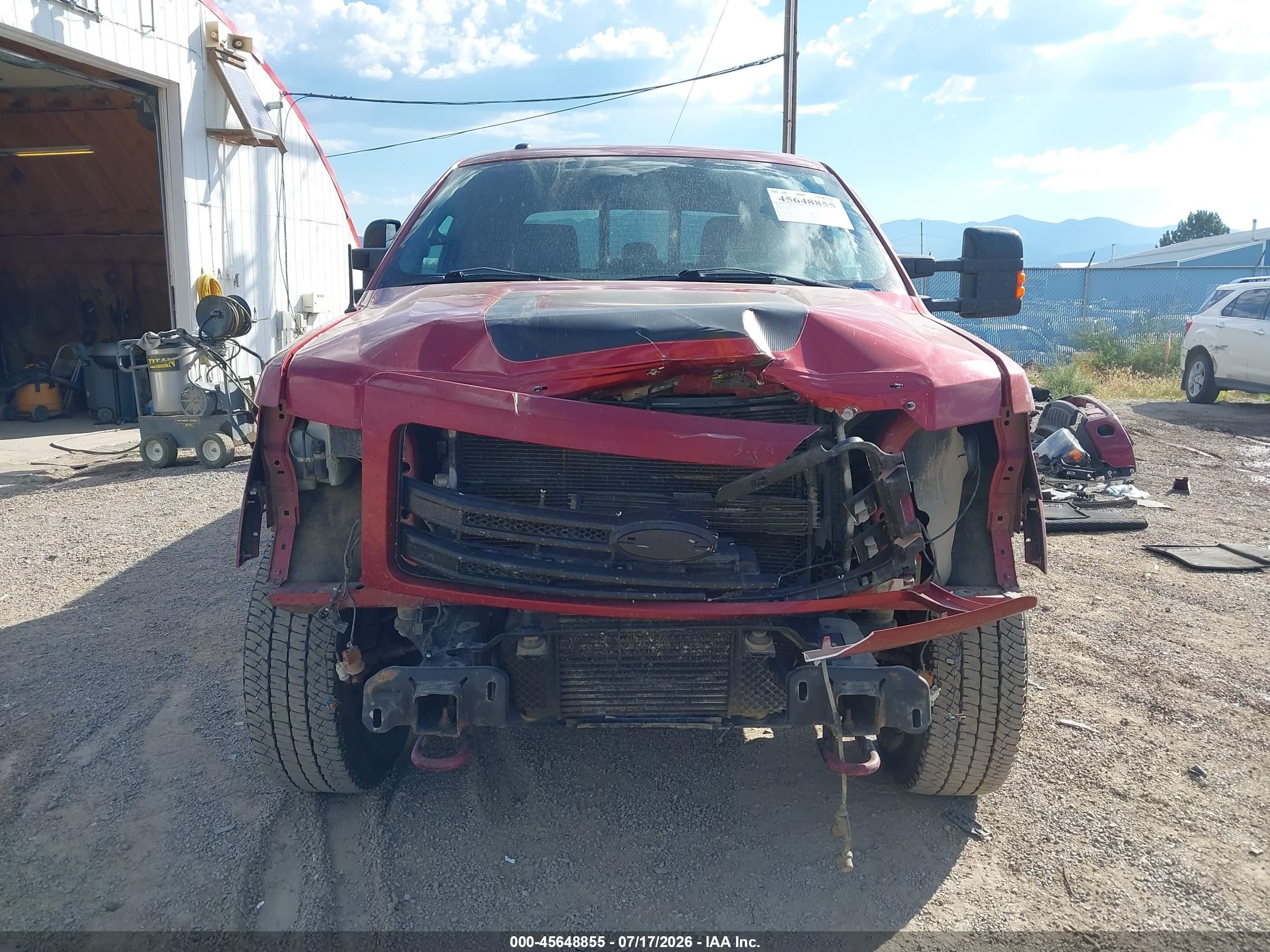 2014 Ford F-150 Fx4 Red vin: 1FTFW1ET0EFB35985