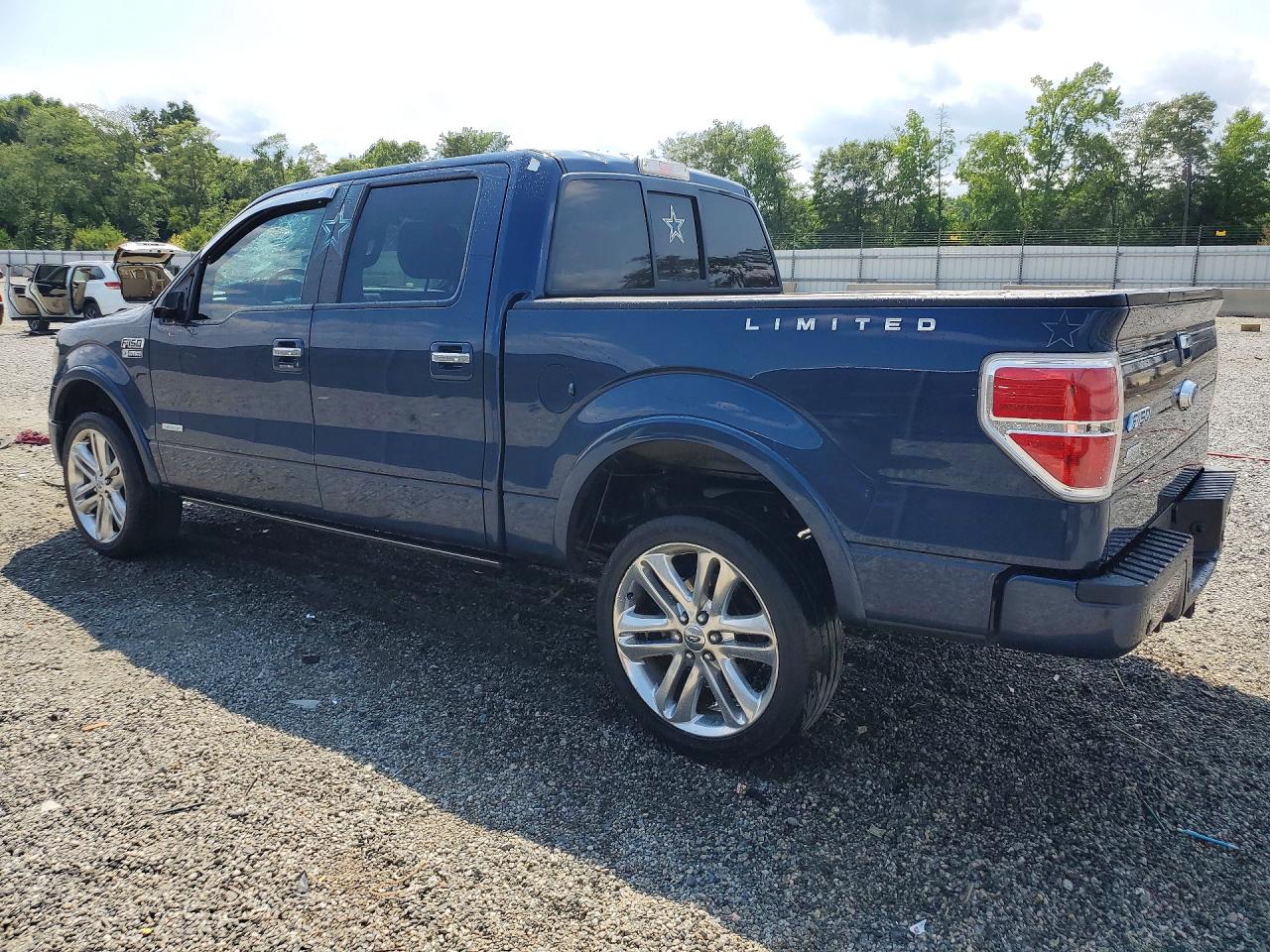 2014 Ford F150 Supercrew Blue vin: 1FTFW1ET0EFB56285