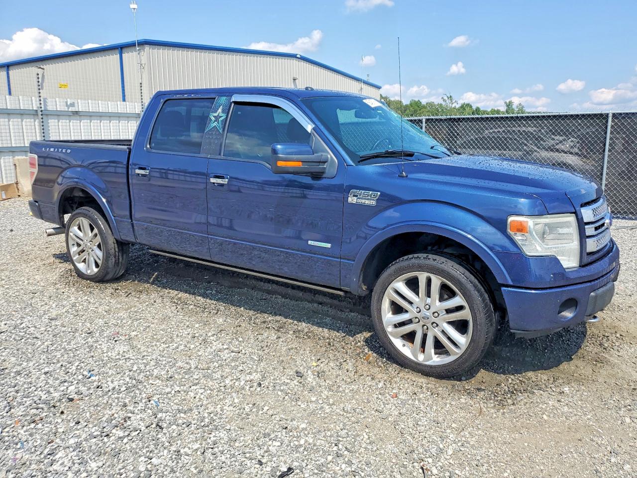 2014 Ford F150 Supercrew Blue vin: 1FTFW1ET0EFB56285