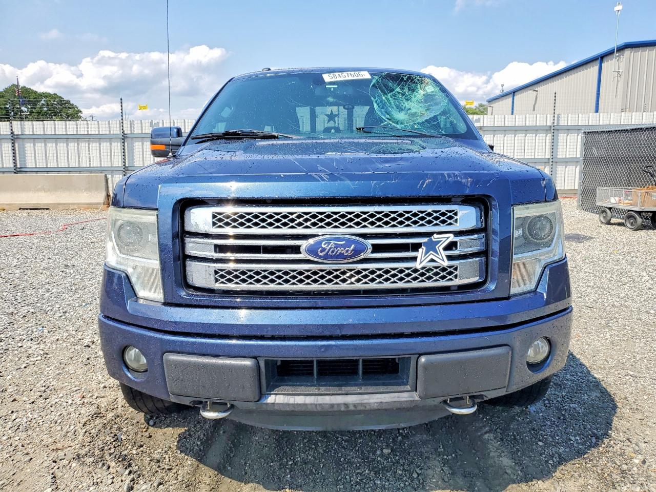 2014 Ford F150 Supercrew Blue vin: 1FTFW1ET0EFB56285