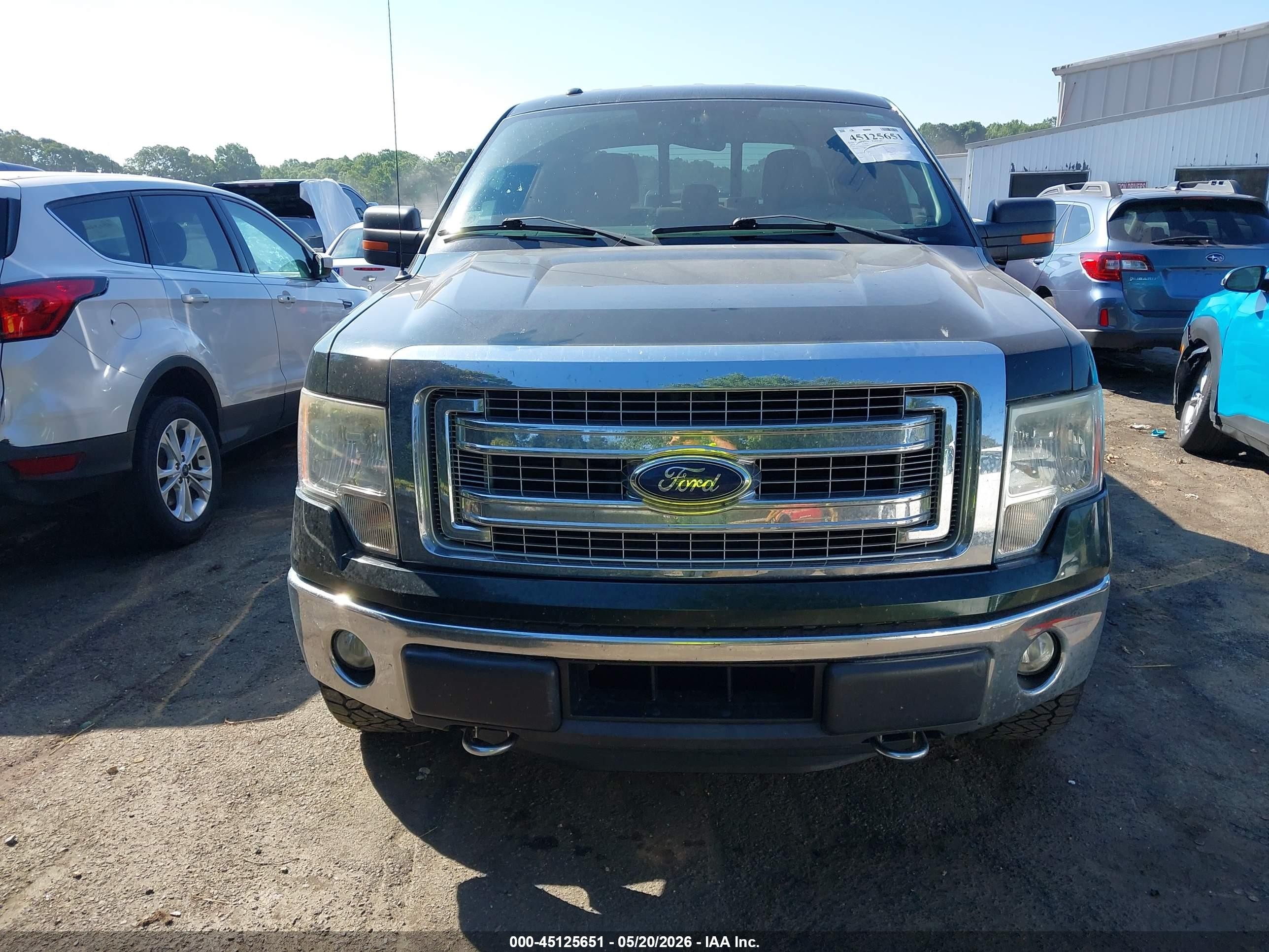 2014 Ford F-150 Xlt Зеленый vin: 1FTFW1ET0EFB66525