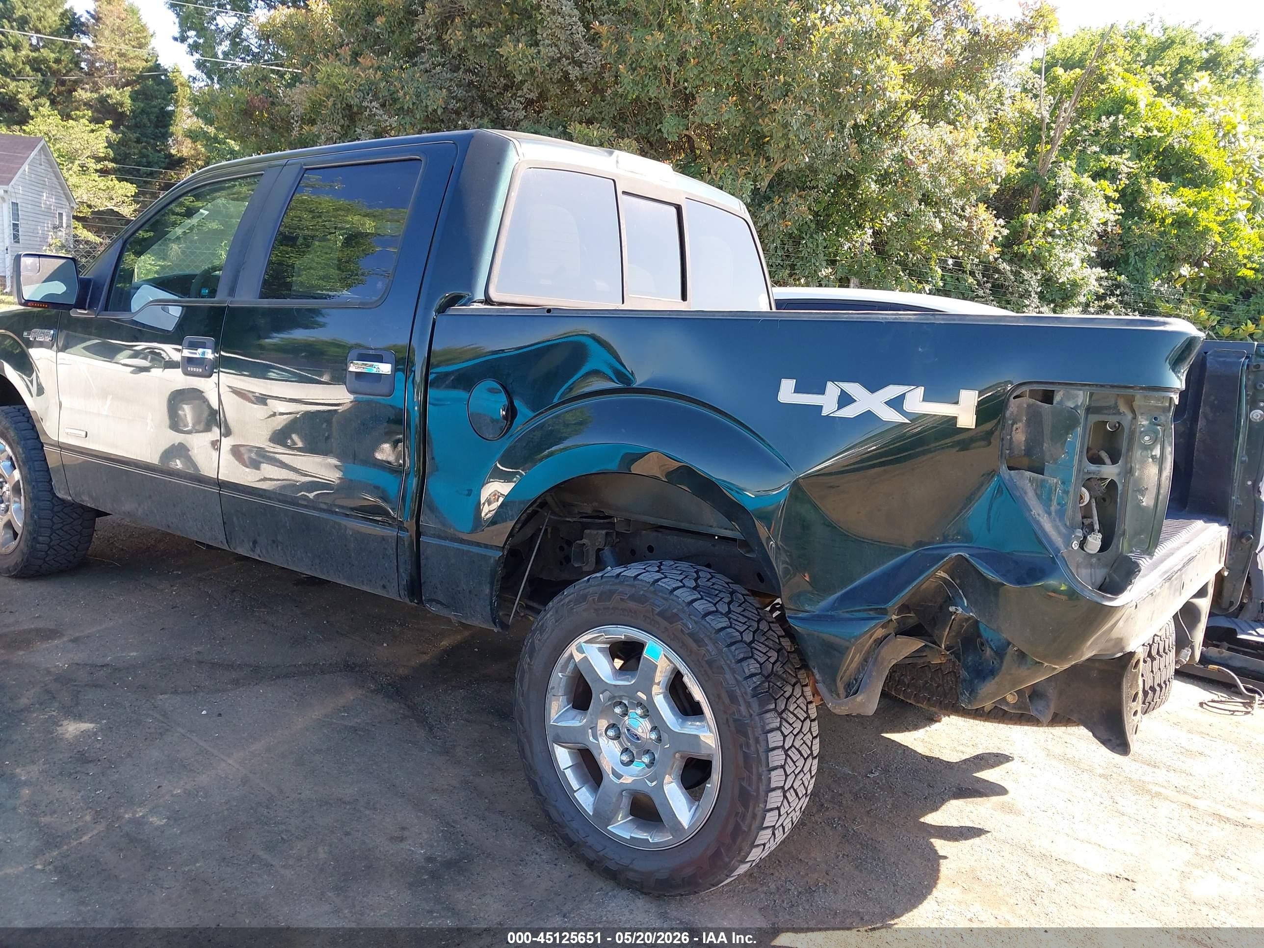 2014 Ford F-150 Xlt Зеленый vin: 1FTFW1ET0EFB66525