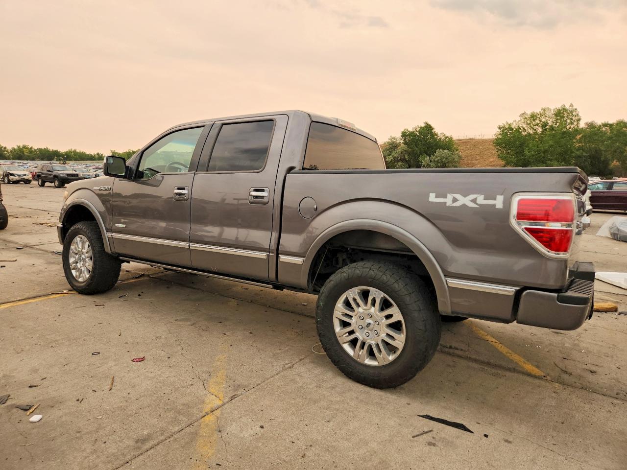 2014 Ford F150 Supercrew Gray vin: 1FTFW1ET0EFC33379