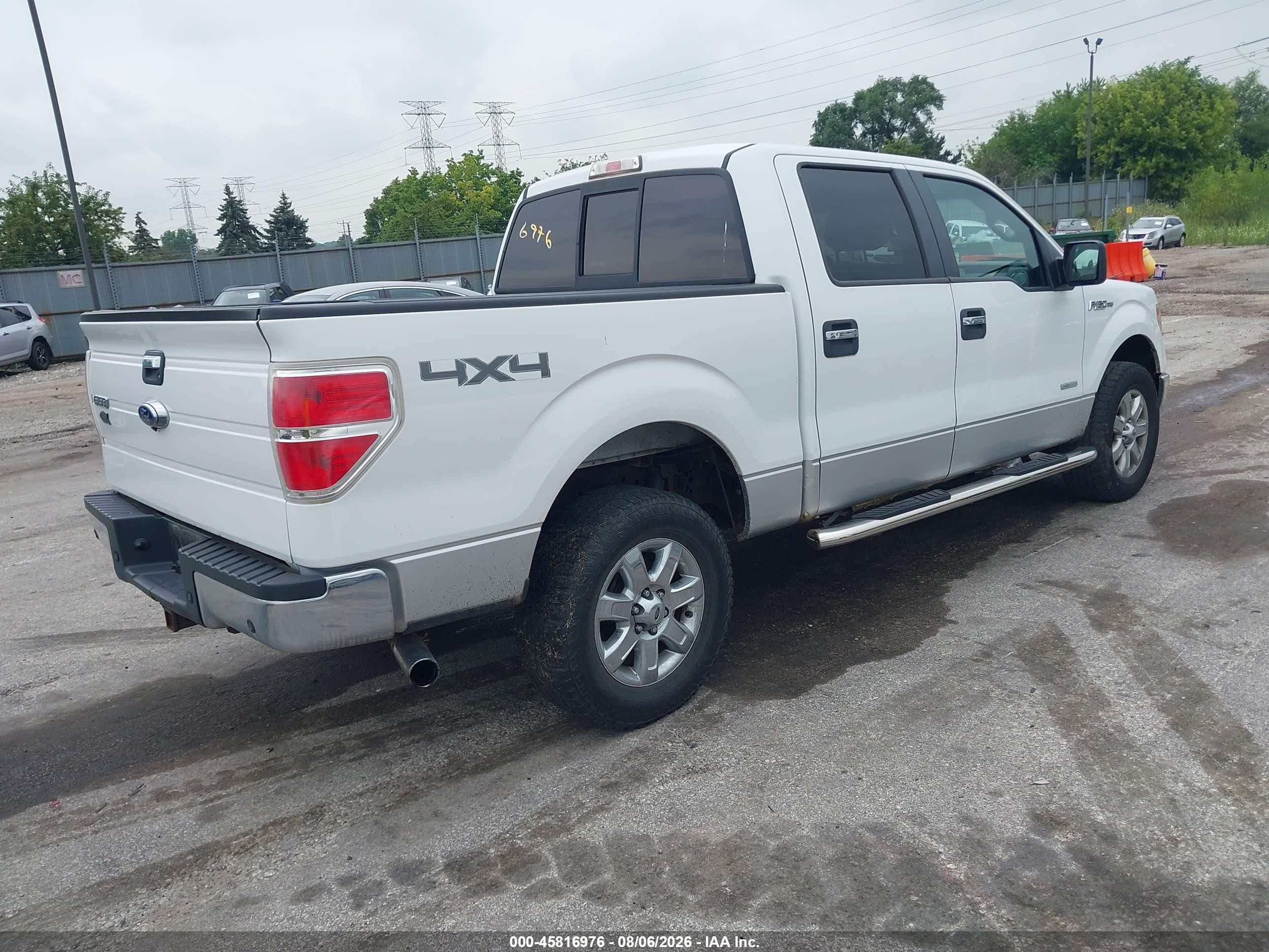 2014 Ford F-150 Xlt White vin: 1FTFW1ET0EFC65006