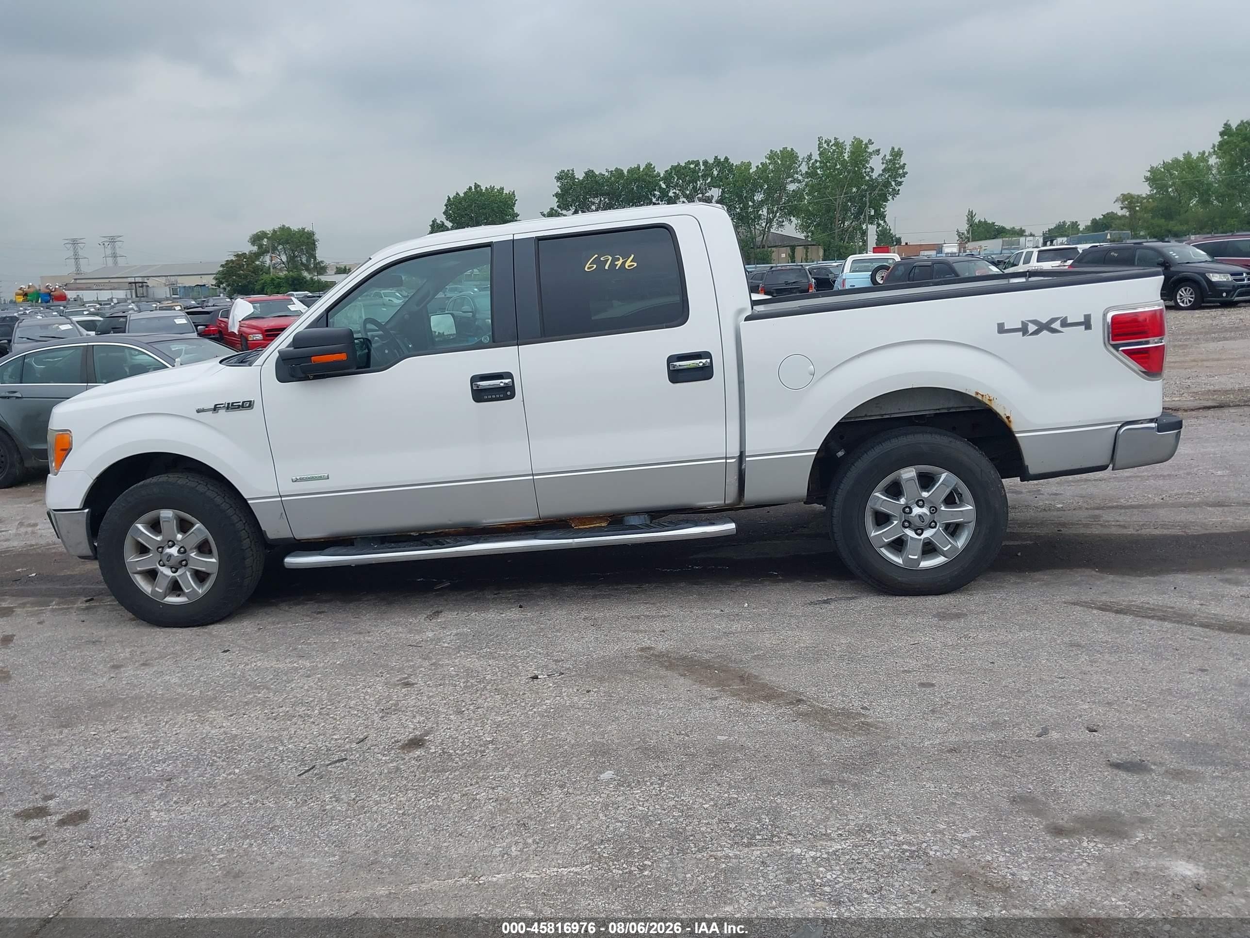 2014 Ford F-150 Xlt White vin: 1FTFW1ET0EFC65006