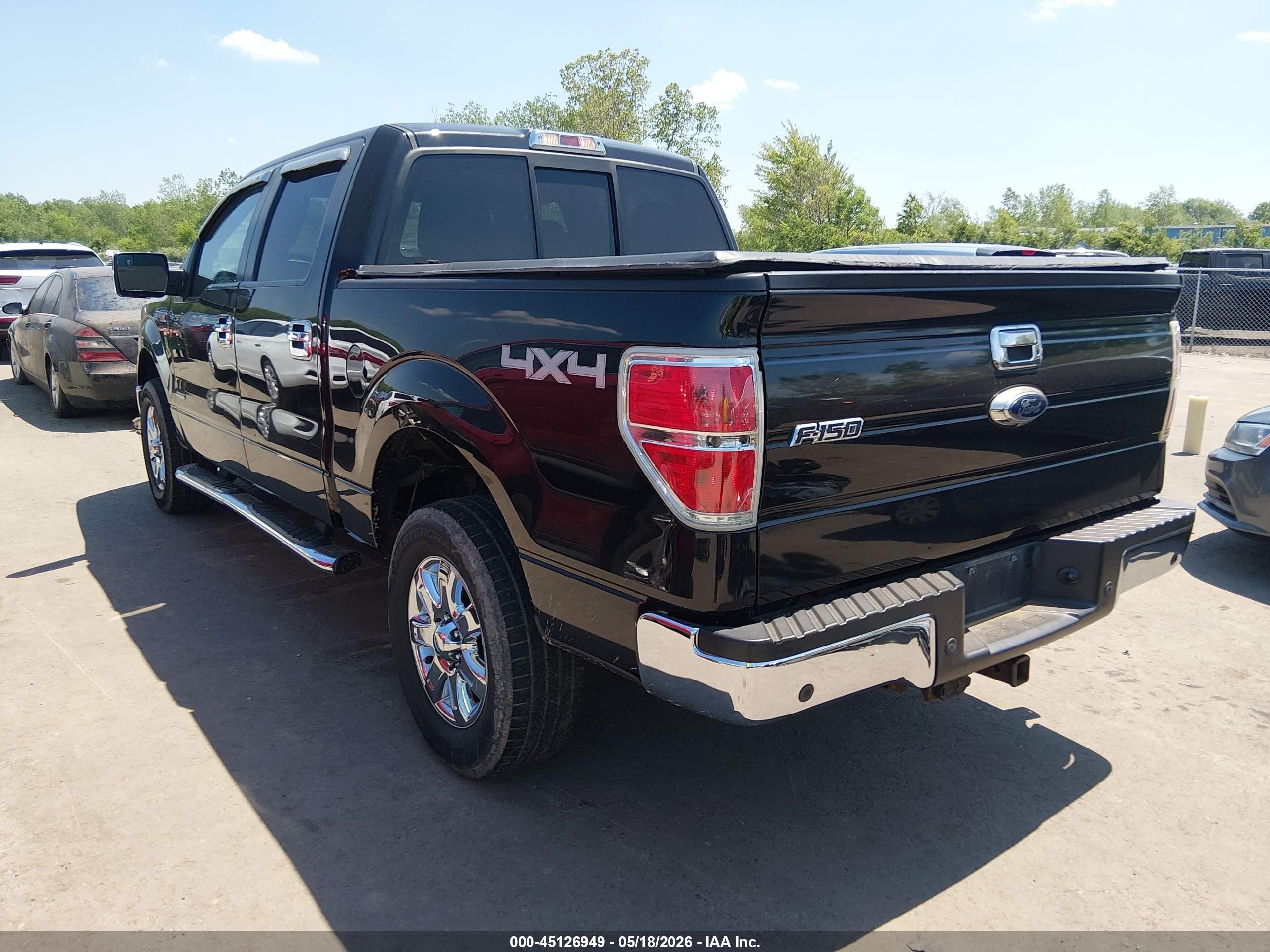 2014 Ford F-150 Xlt Black vin: 1FTFW1ET0EFC89712