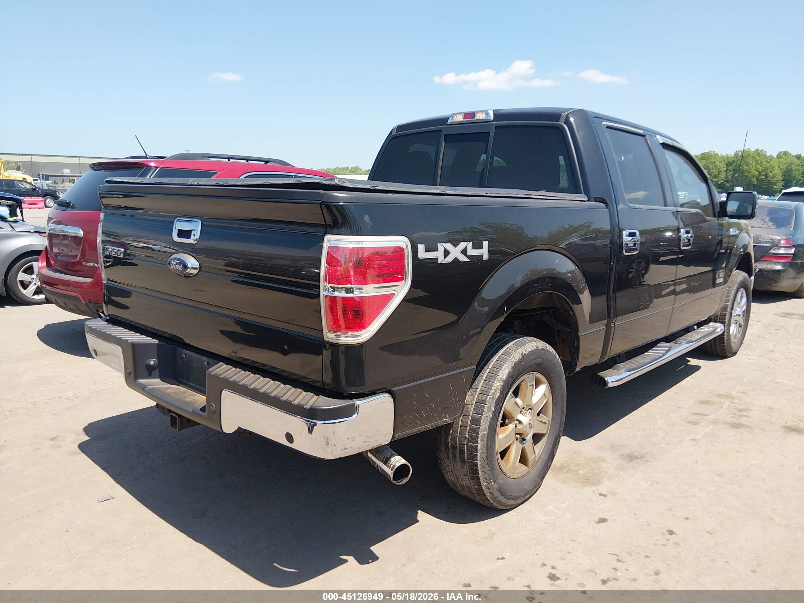 2014 Ford F-150 Xlt Black vin: 1FTFW1ET0EFC89712