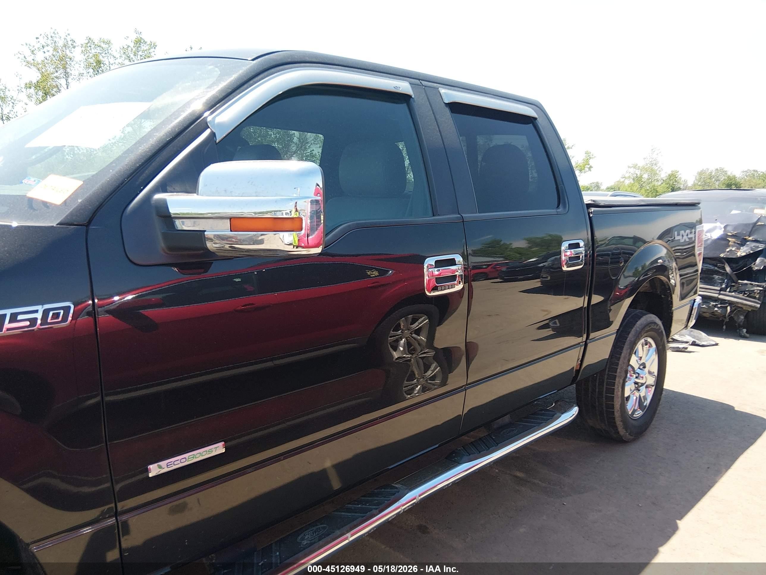 2014 Ford F-150 Xlt Black vin: 1FTFW1ET0EFC89712