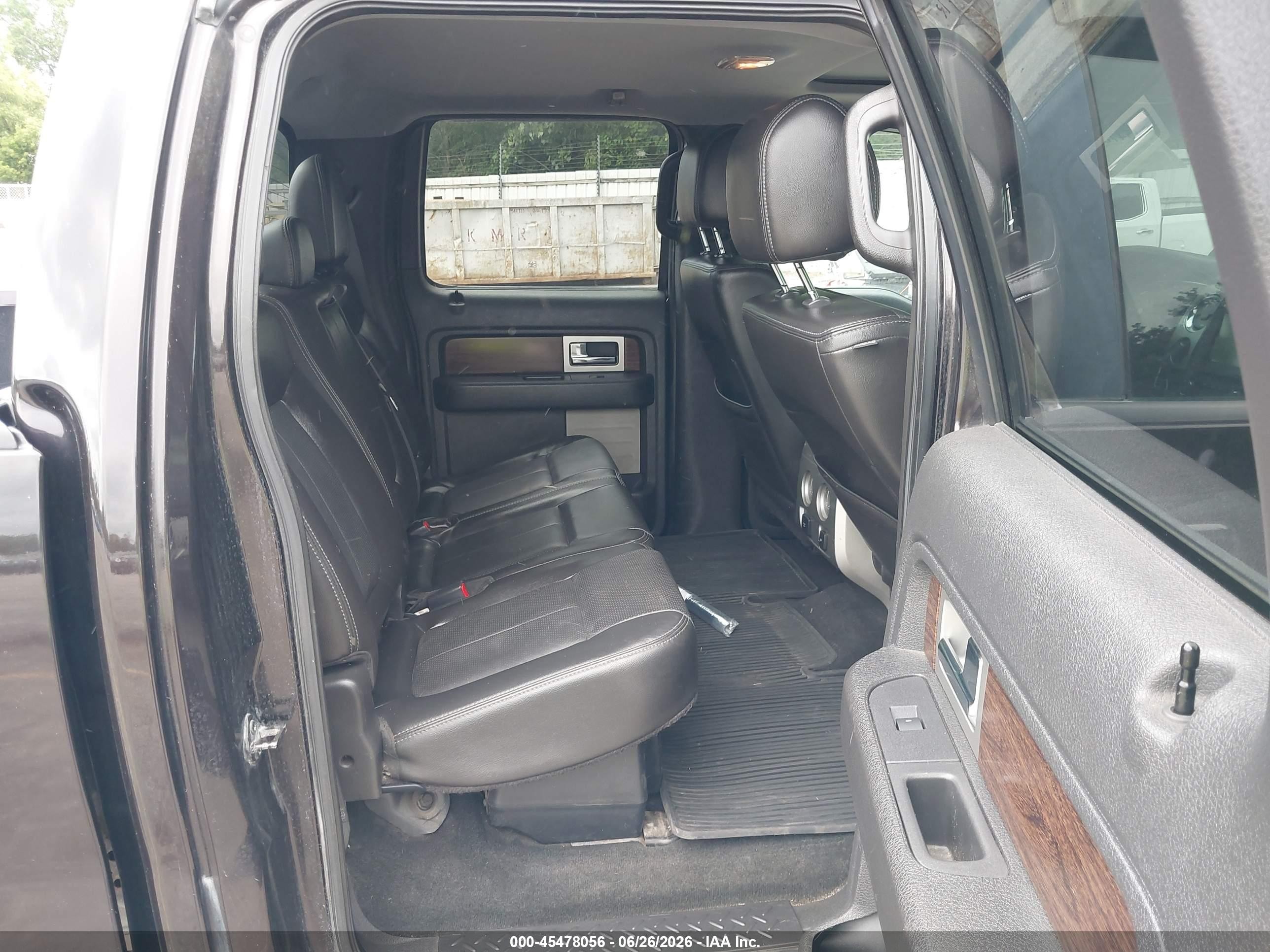 2014 Ford F-150 Lariat Black vin: 1FTFW1ET0EKD08492