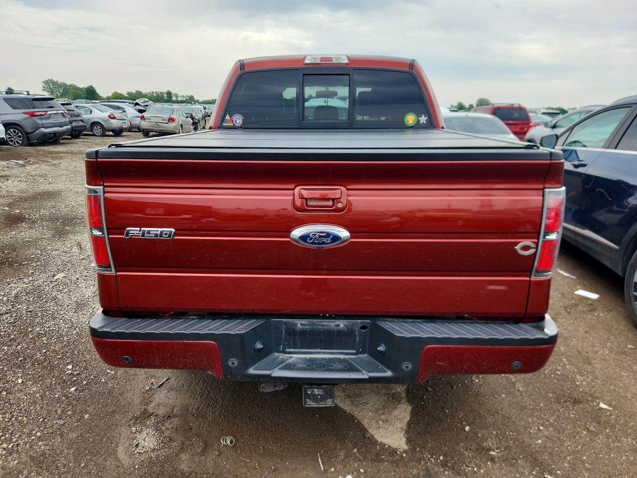 2014 Ford F150 Supercrew Orange vin: 1FTFW1ET0EKD86786