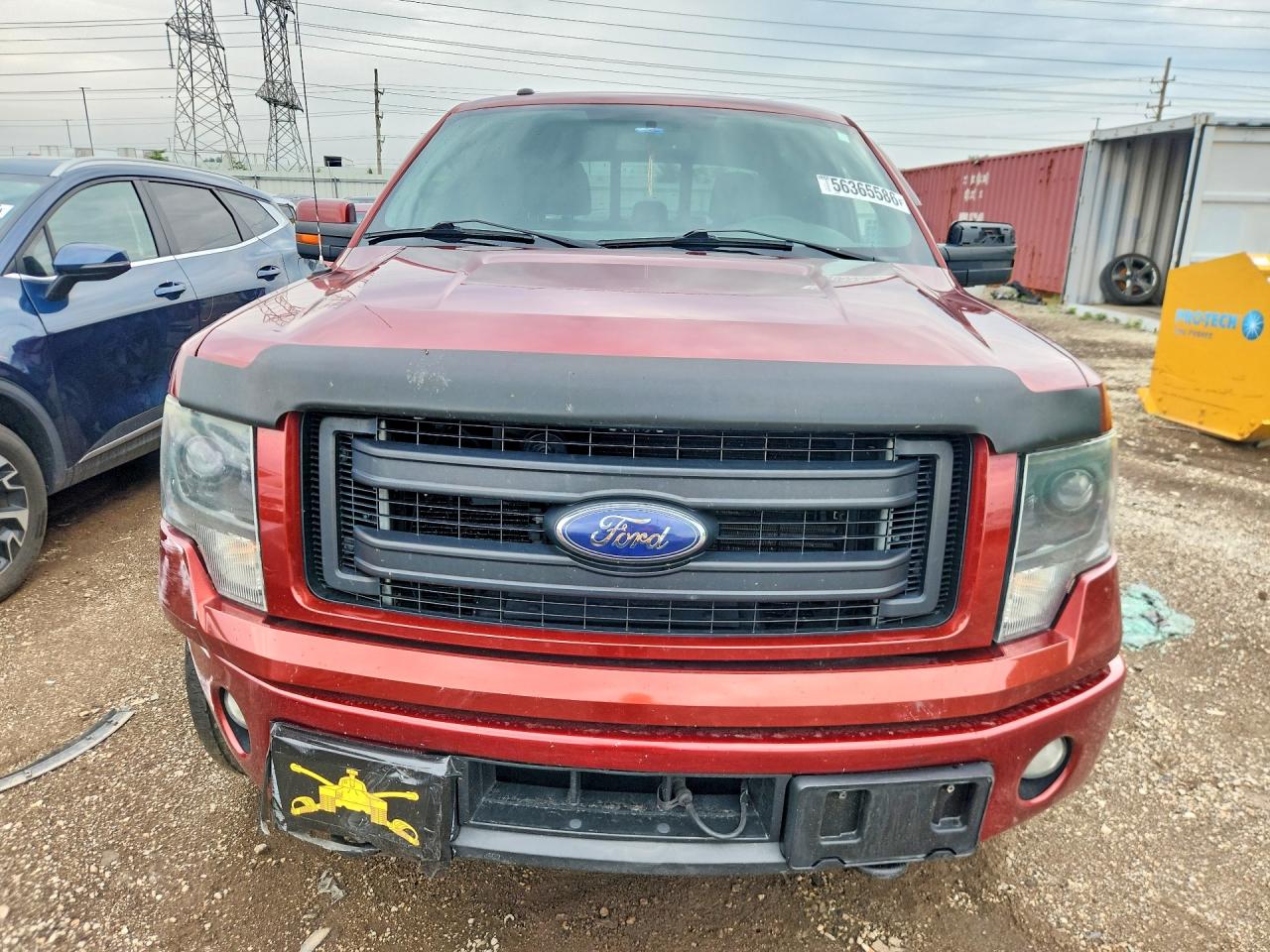 2014 Ford F150 Supercrew Orange vin: 1FTFW1ET0EKD86786