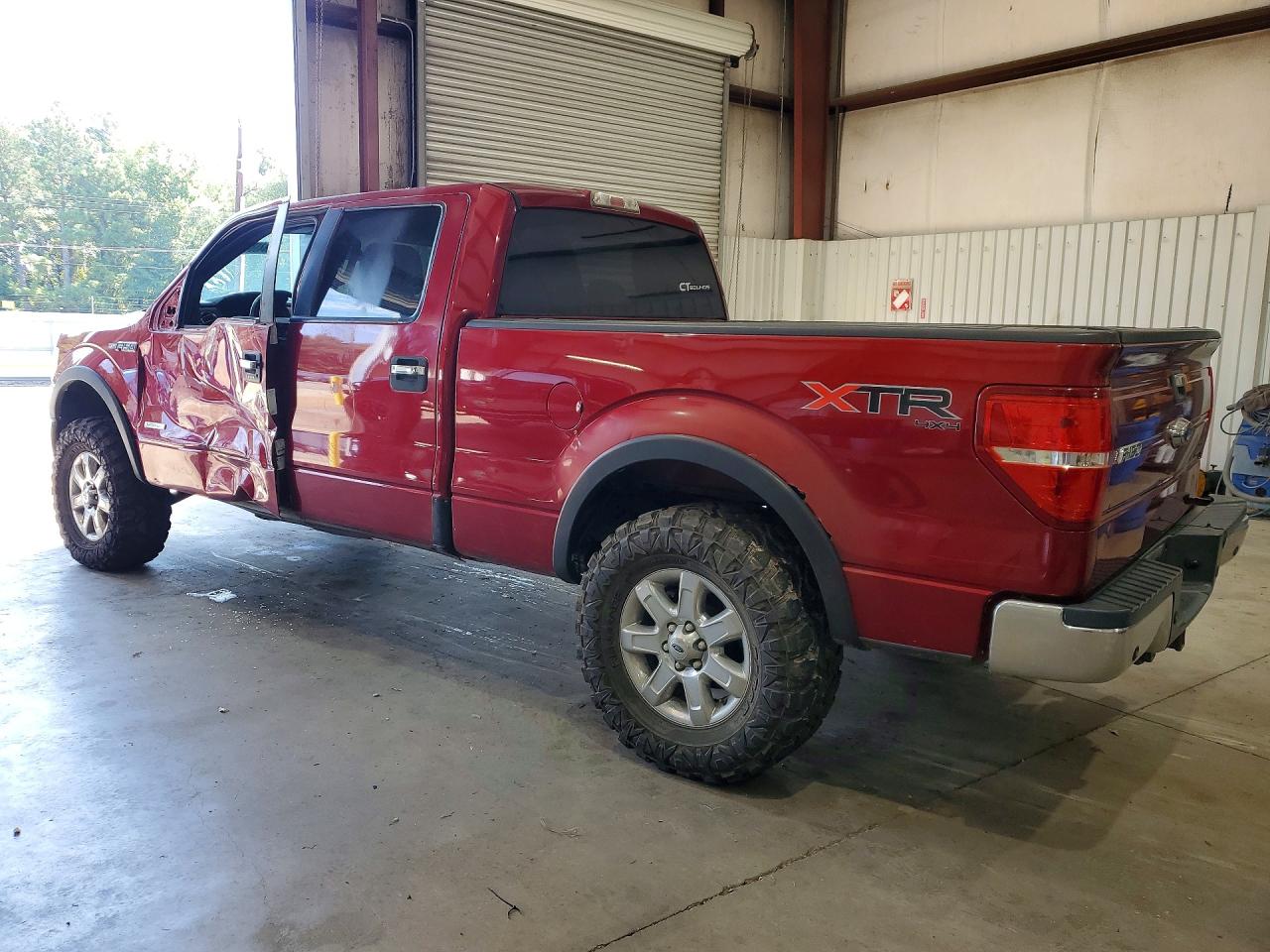2014 Ford F150 Supercrew Burgundy vin: 1FTFW1ET0EKE48588