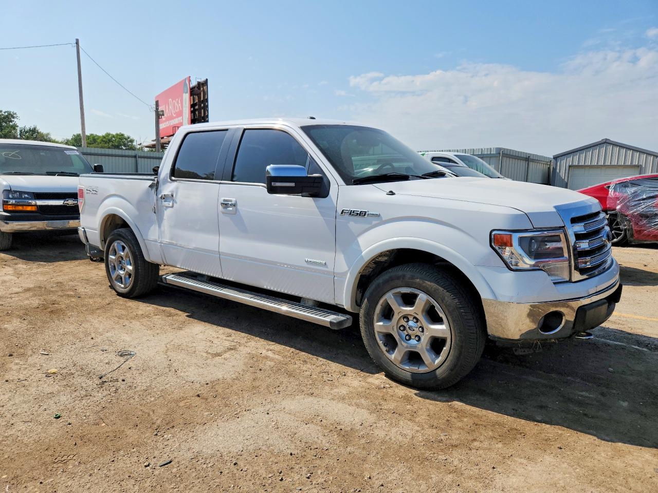 2014 Ford F150 Supercrew White vin: 1FTFW1ET0EKE80814